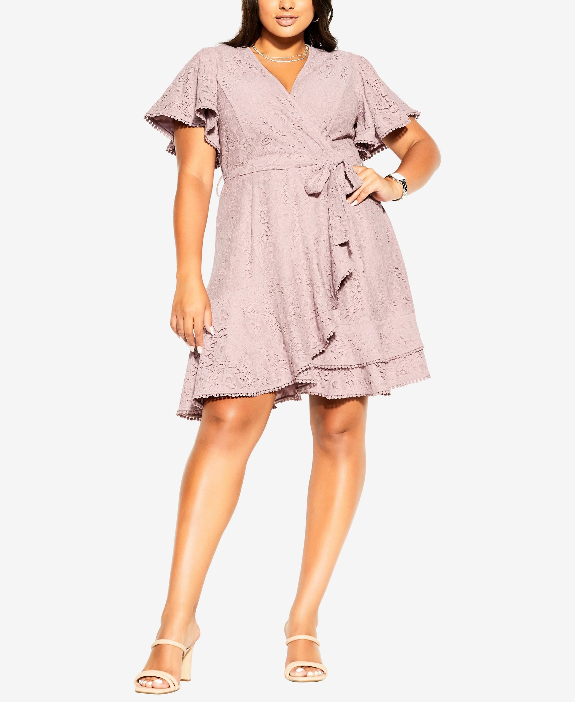 City Chic Modern Plus Sweet Luv Dress