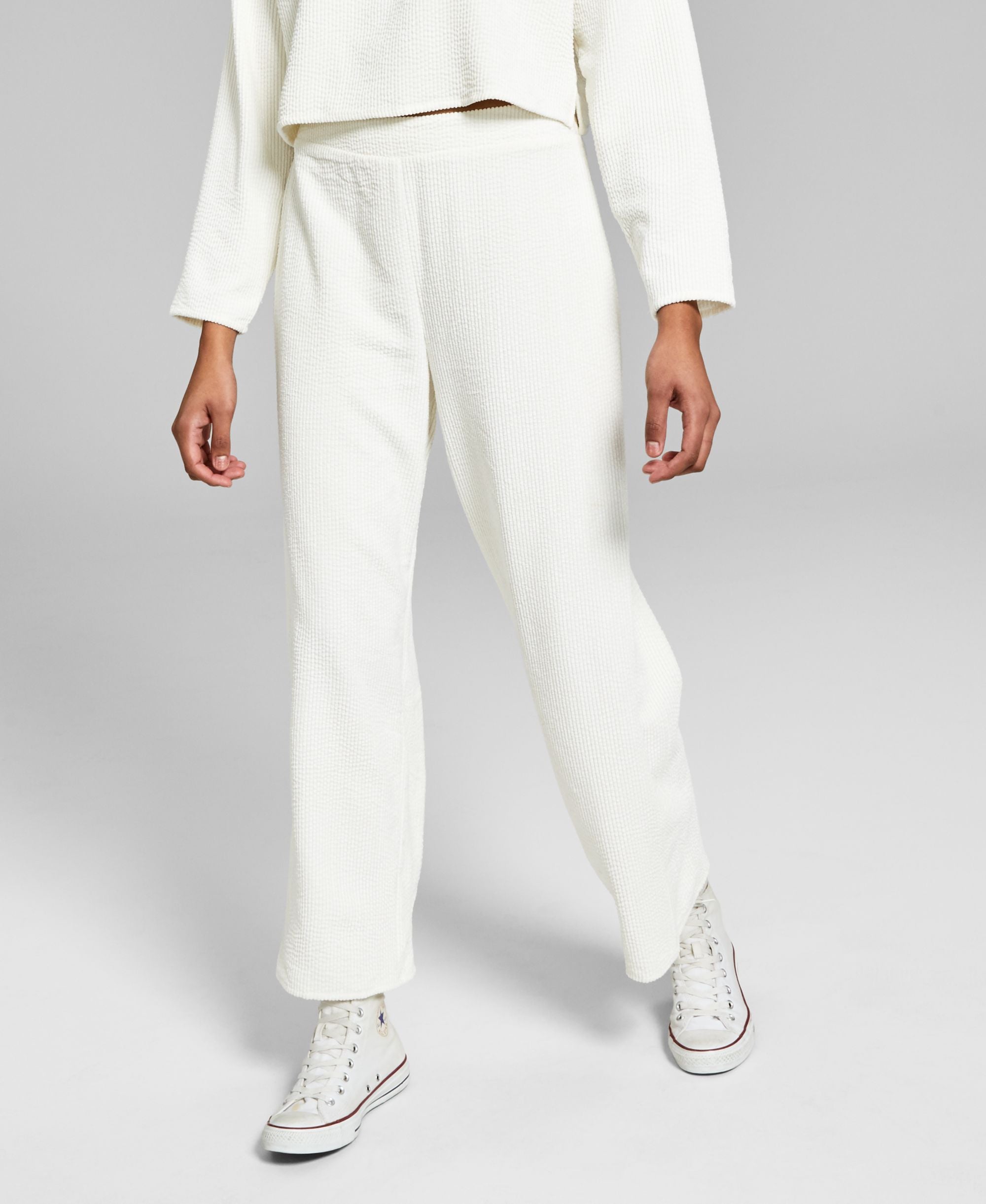 Now This Corduroy Wide-Leg Signature Pants