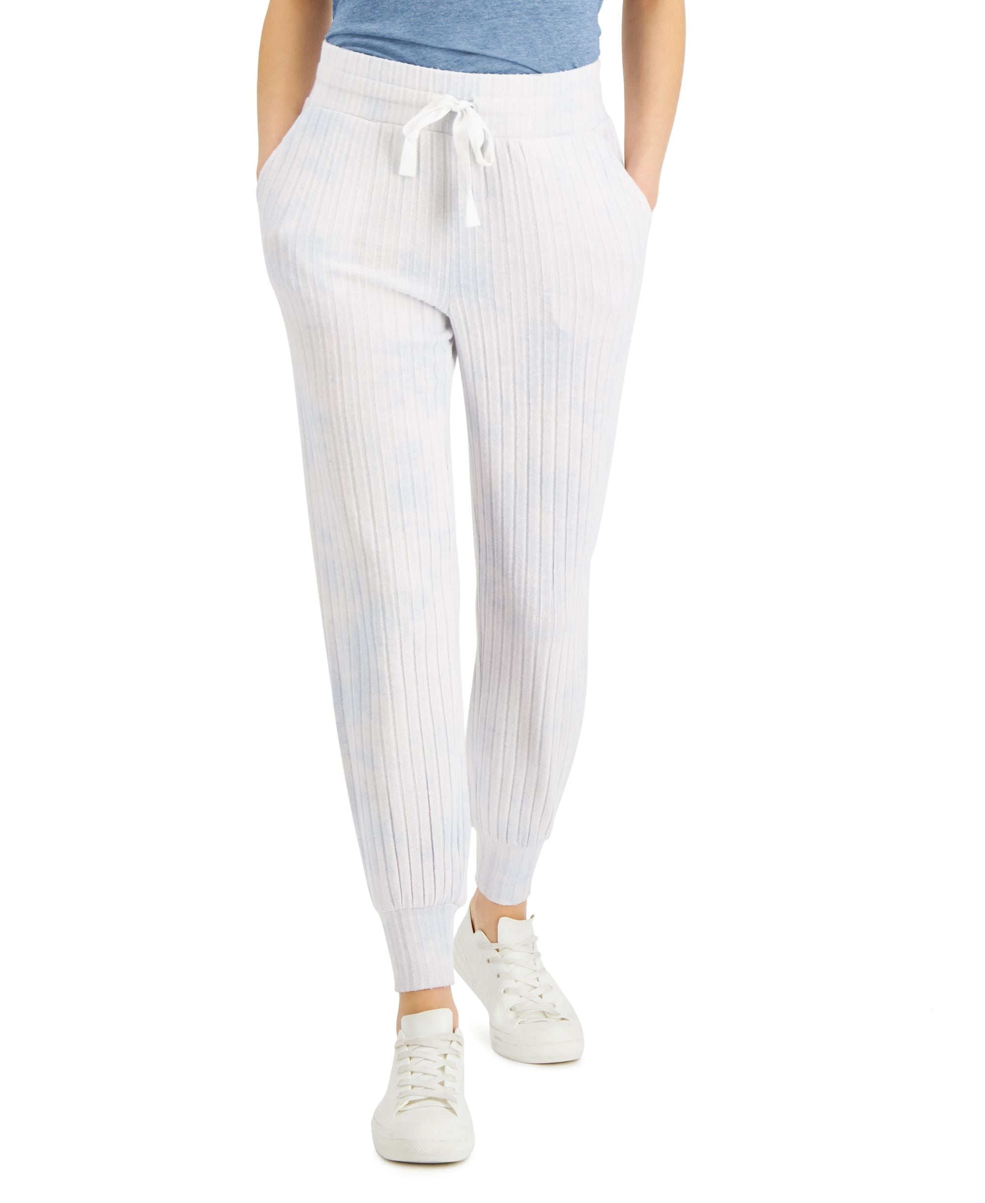 Style & Co Ribbed Jogger Signature Pants