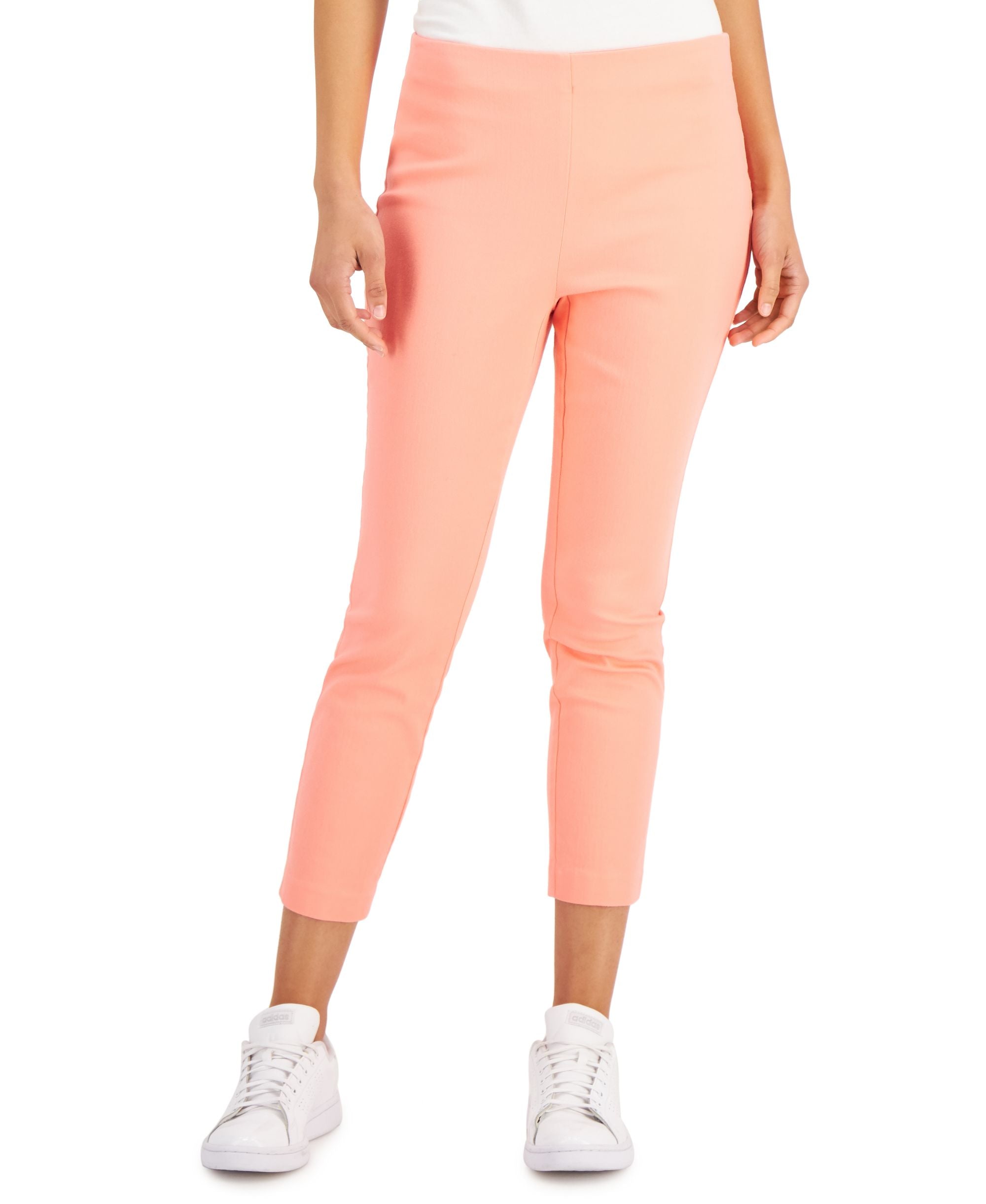 Charter Club Petite Chelsea Stretch Twill Cropped Signature Pants