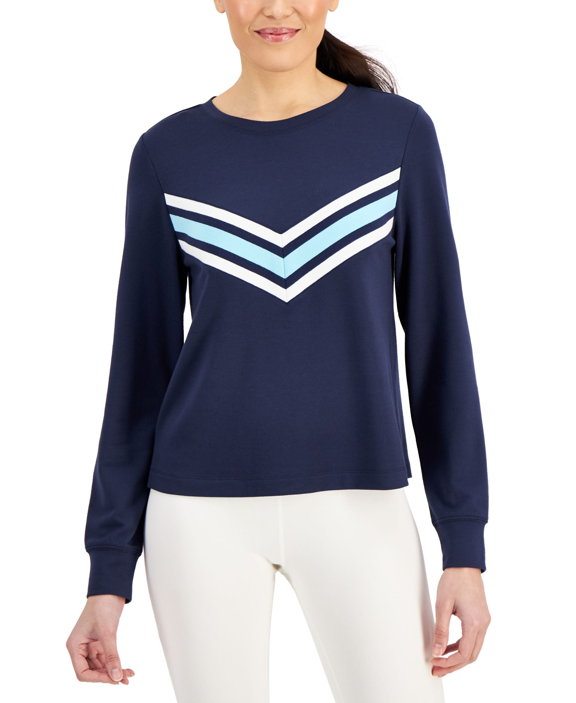 ID Ideology Womens Performance Chevron Premium Top