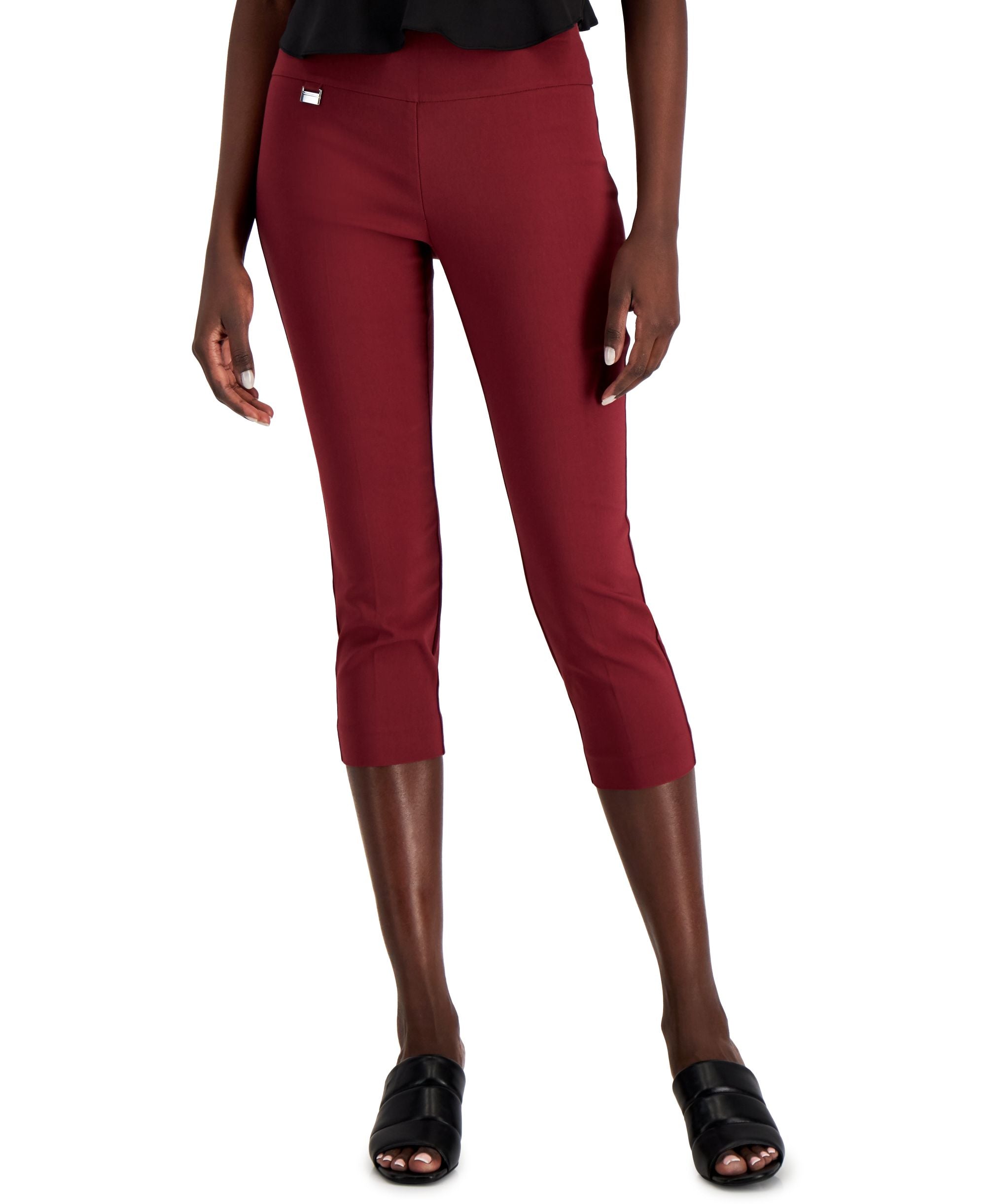 Alfani Essential Capri-Length Comfort-Waist With Tummy Control Sizes