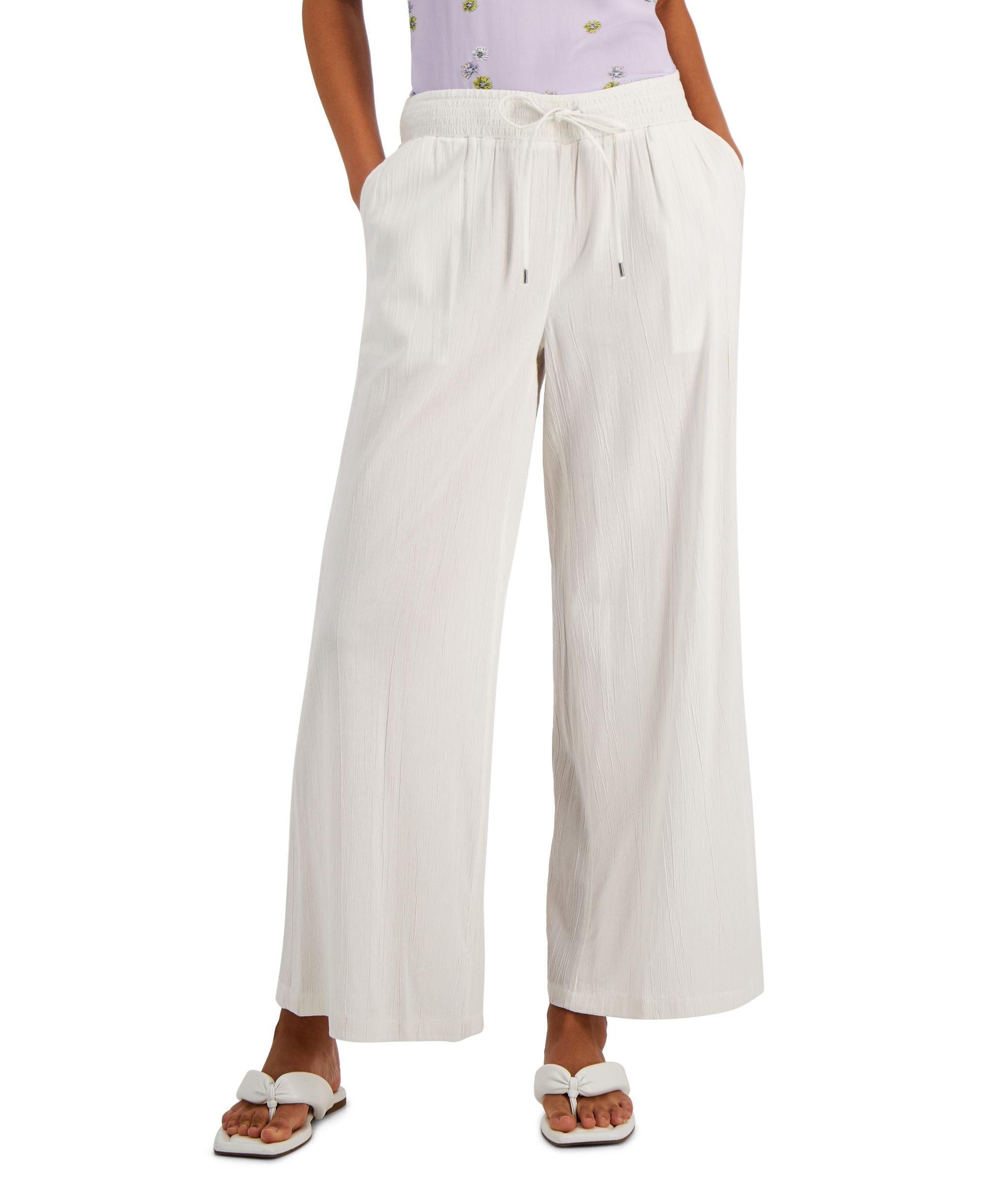 Style & Co Wide-Leg Soft Signature Pants