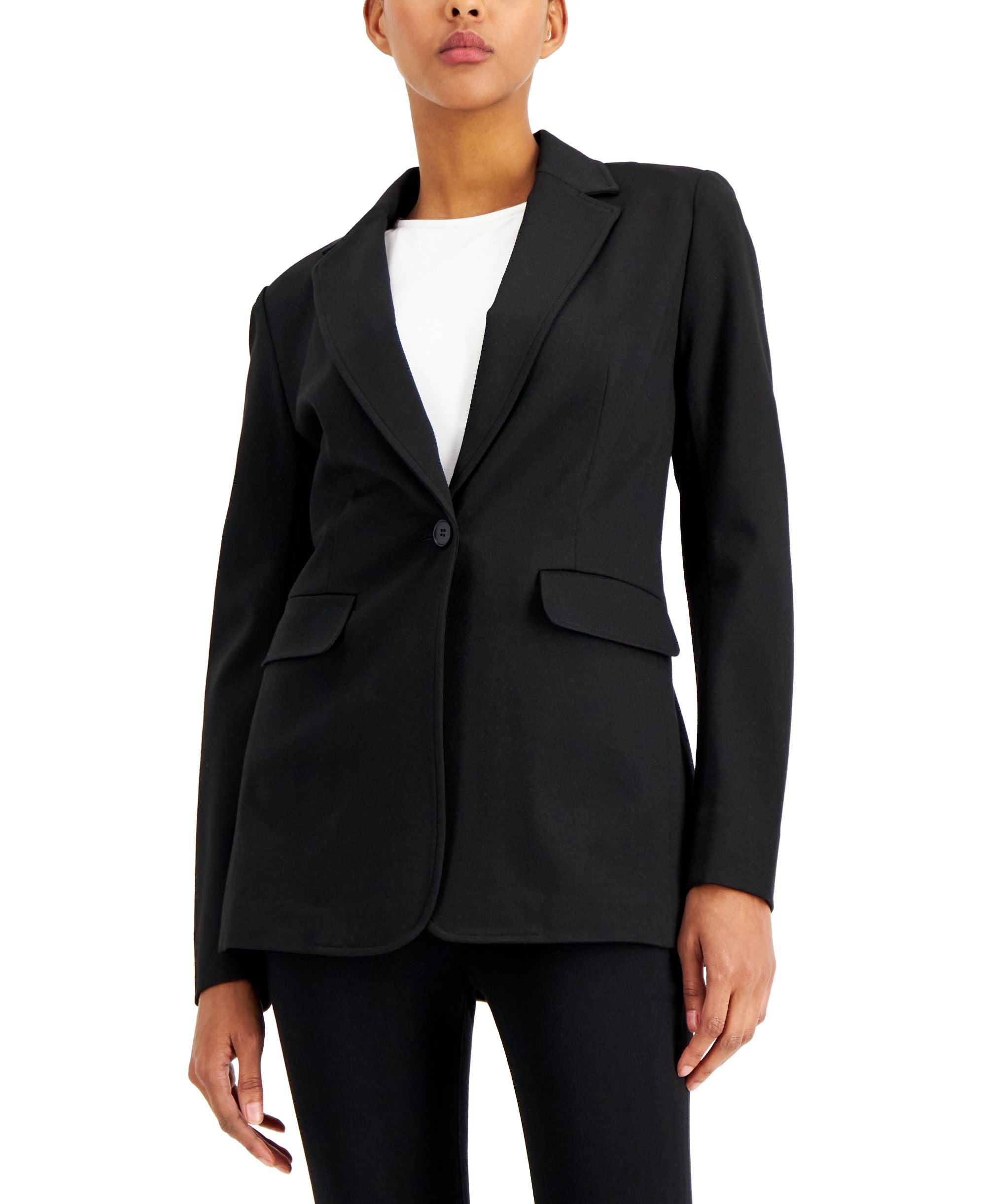 Alfani Ponte Knit Blazer