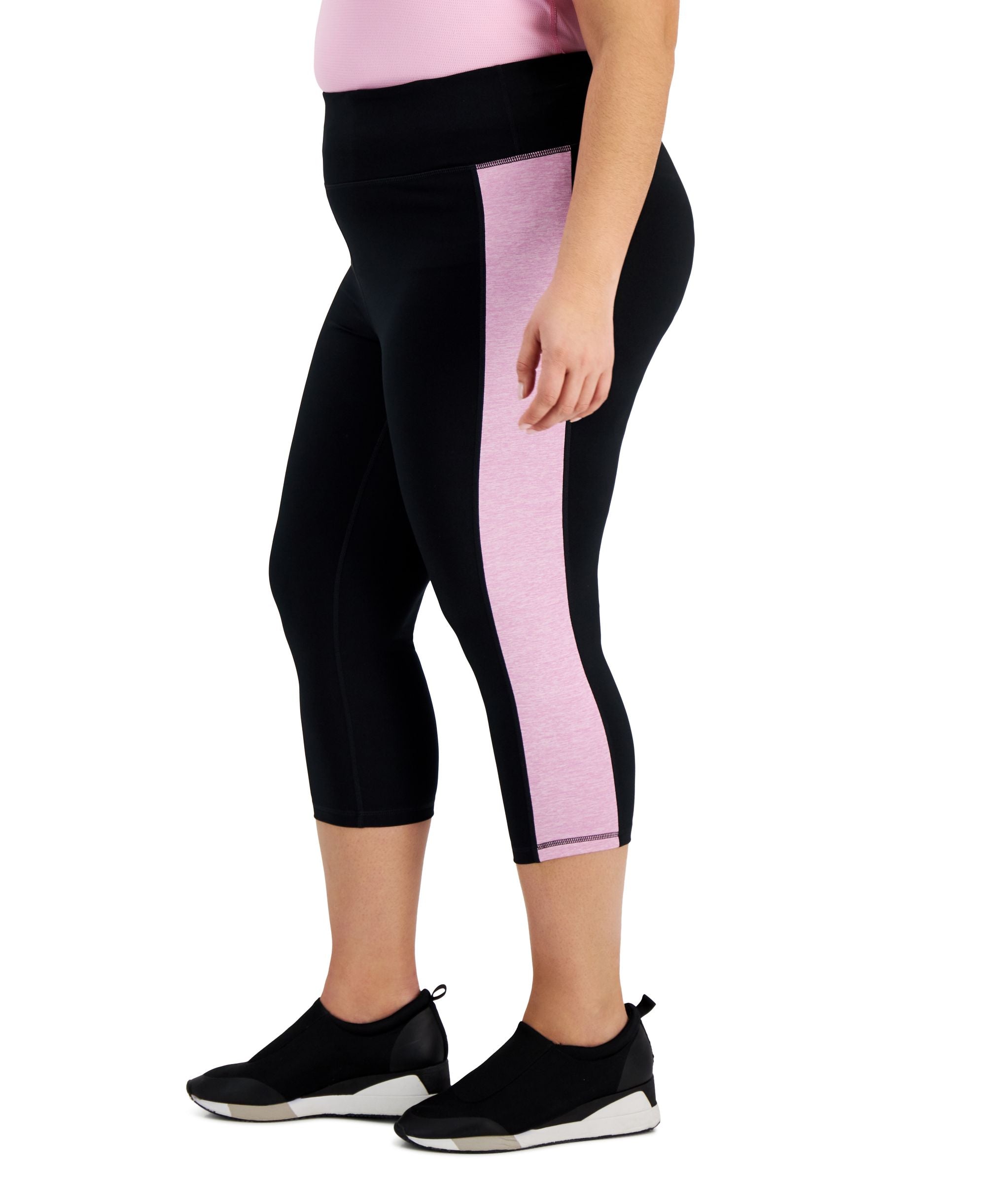 Women's Essentials Colorblocked Cropped Leggings