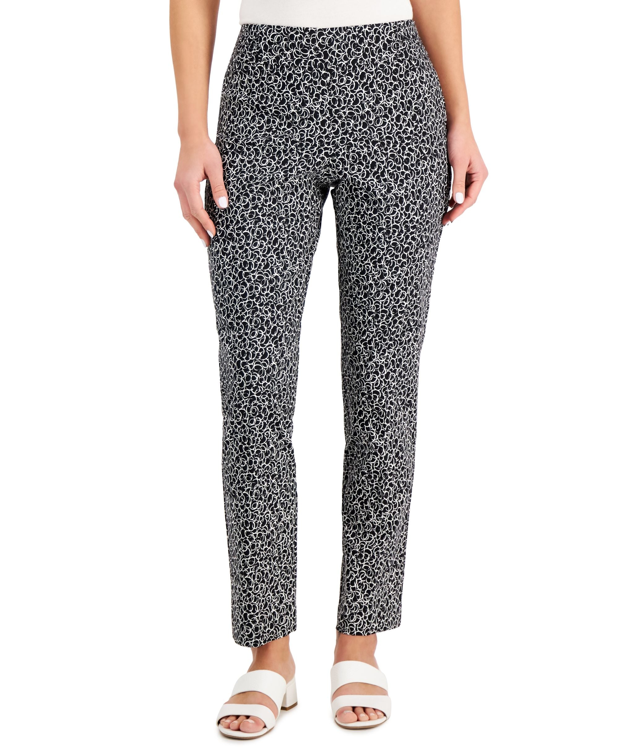 JM Collection Printed Band Leader Signature Pants