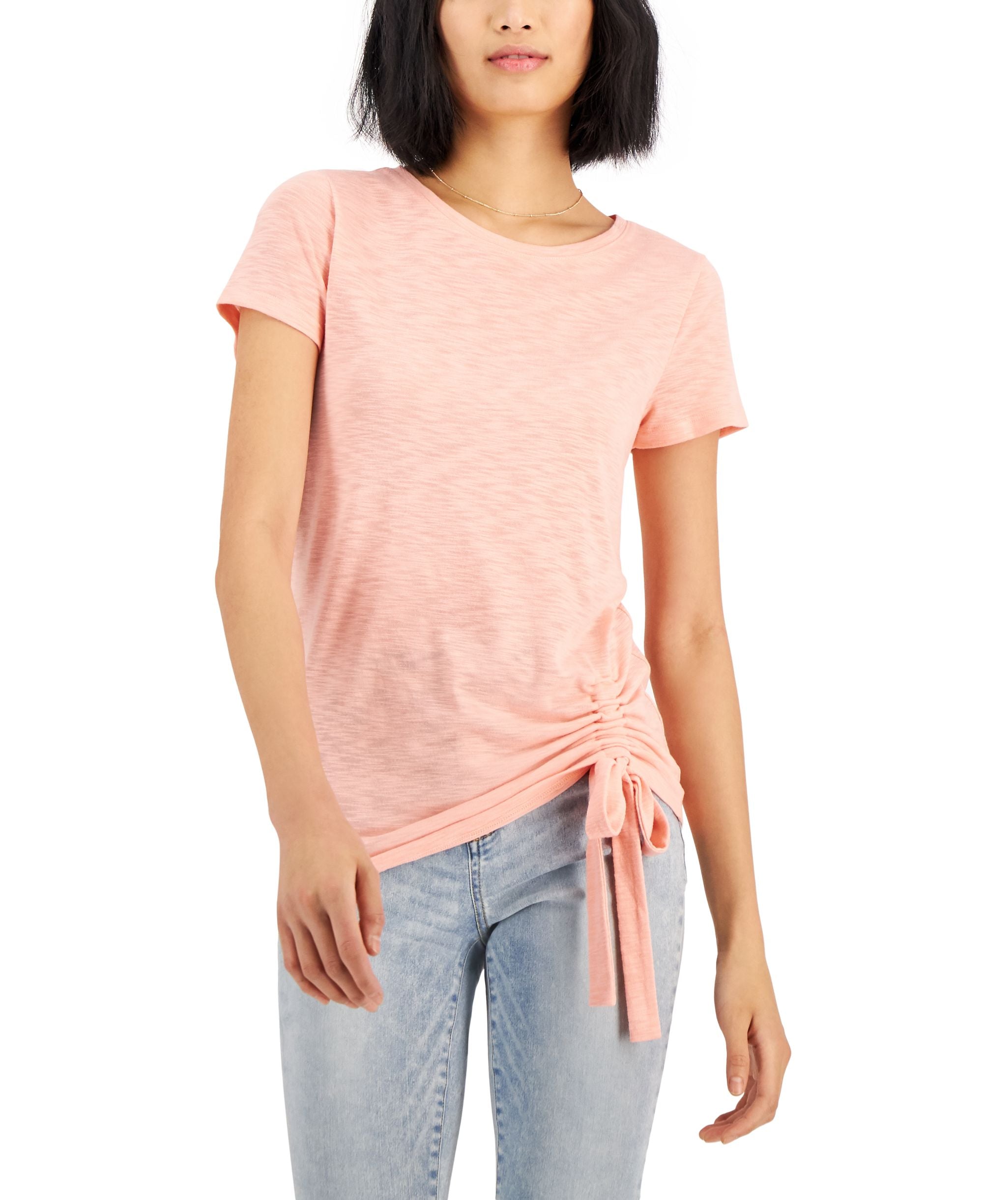 INC International Concepts Ruched T-Modern Shirt