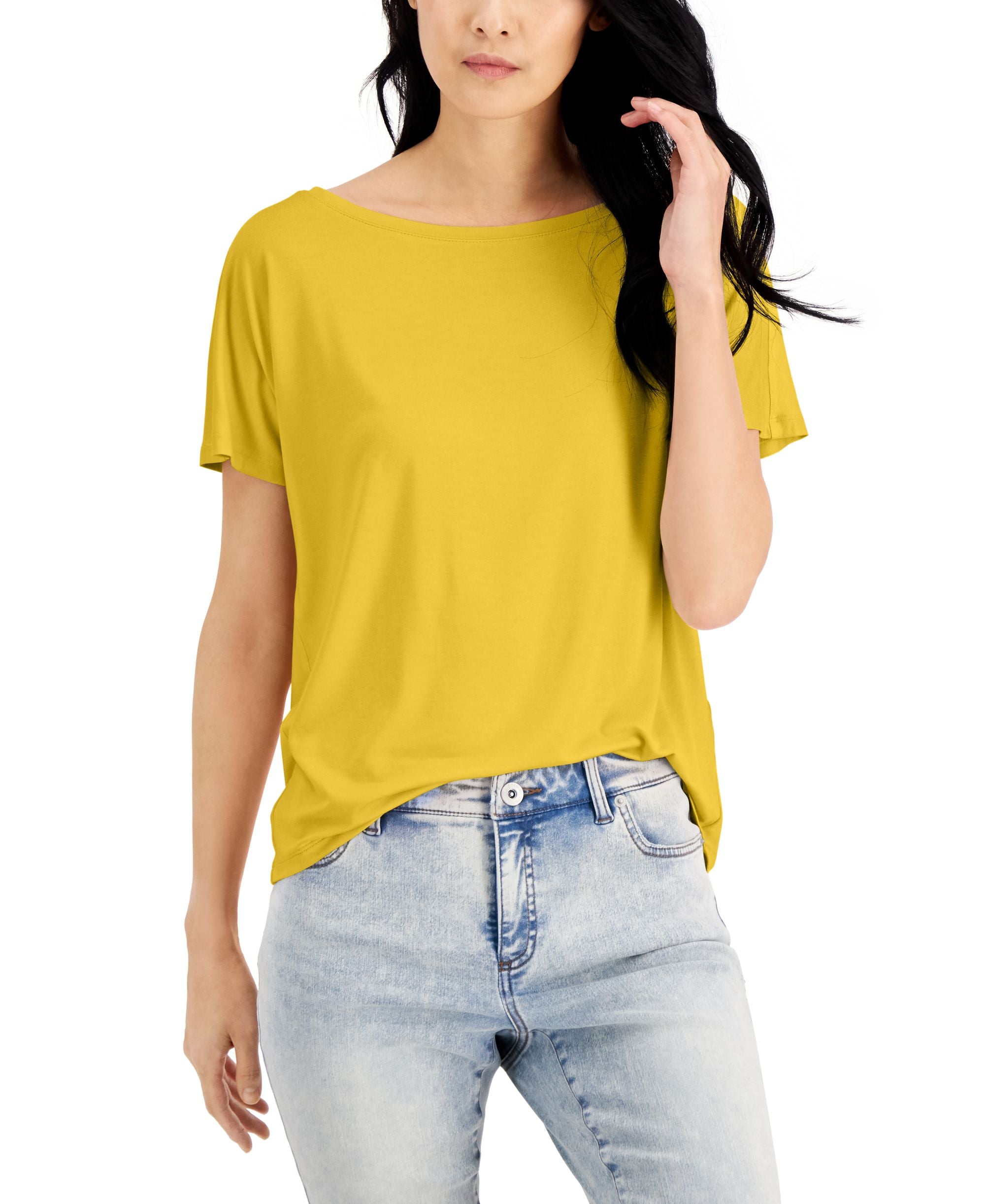 International Concepts Womens Dolman Sleeve Premium Top