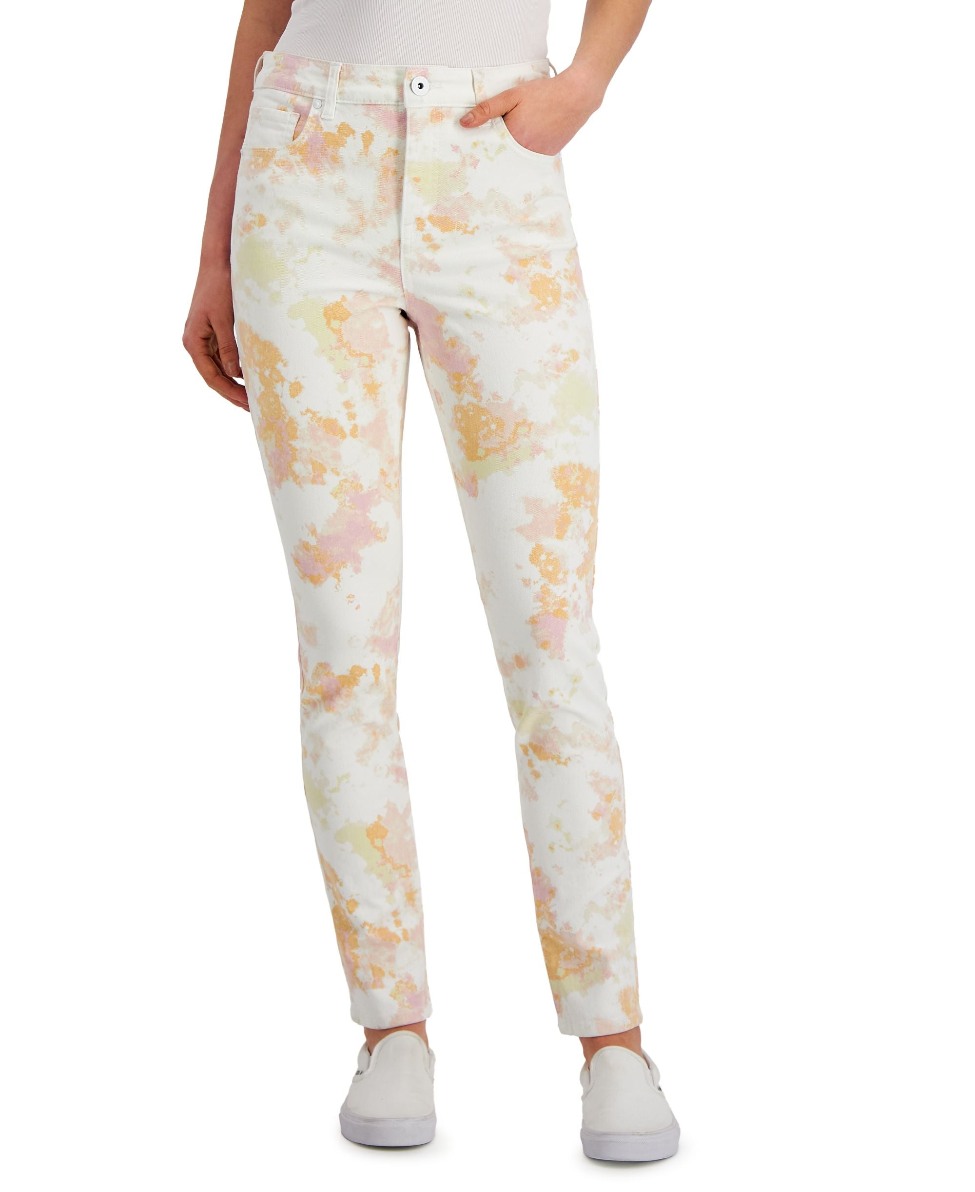 Style & Co Petite High Rise Skinny-Fit Premium Jeans