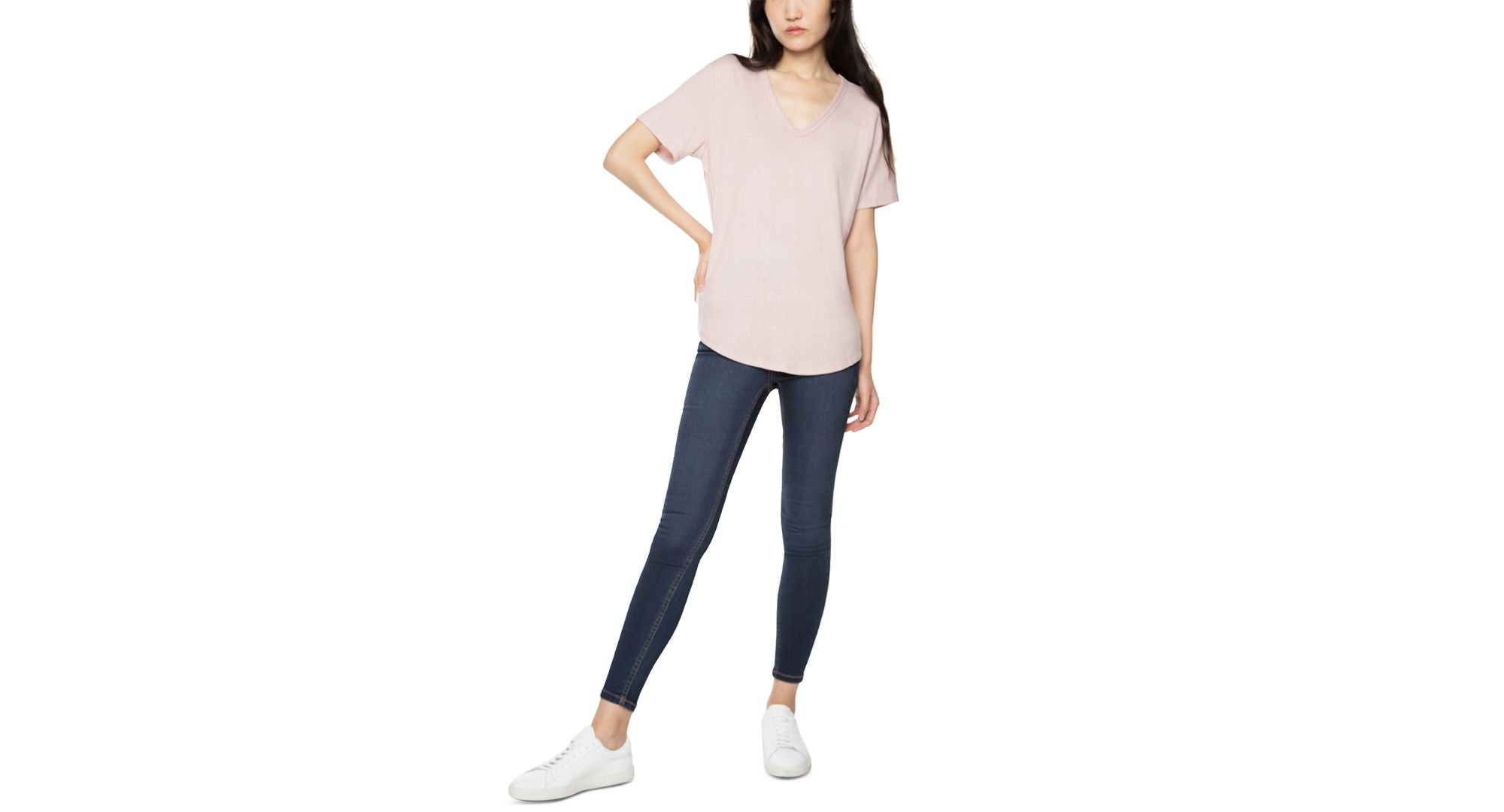 Black Tape Soft Heather Knit T-Modern Shirt