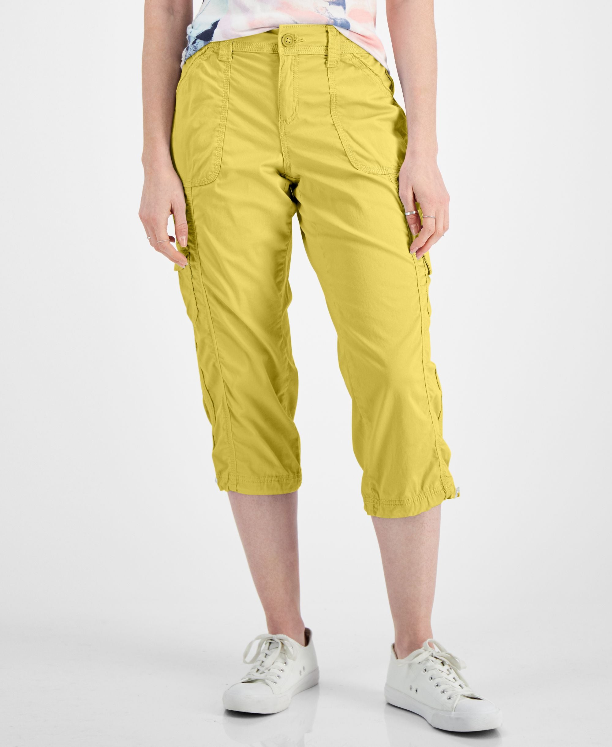 Women's Cargo Capri-Length Signature Pants