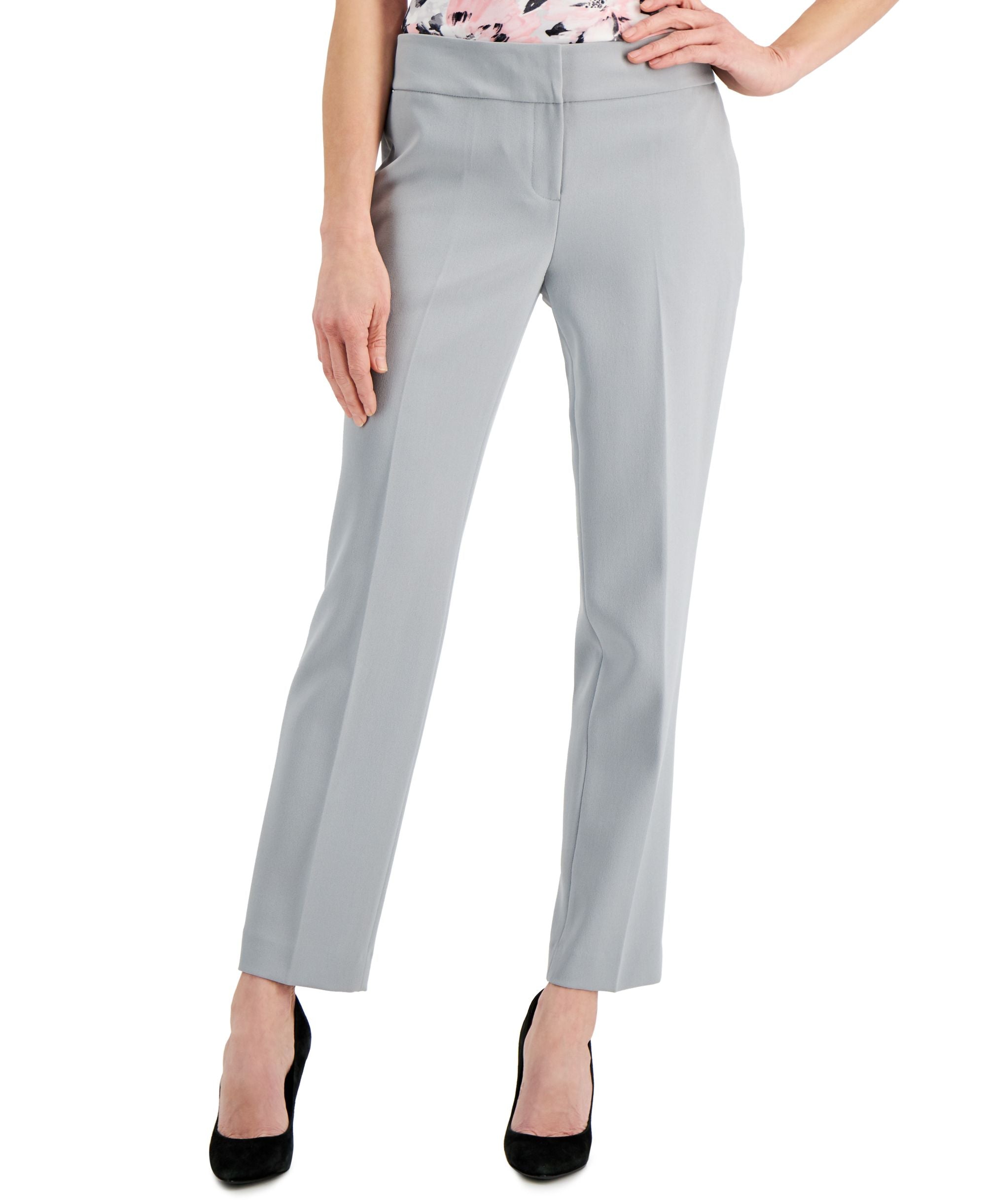 Kasper Slim-Cut Straight Signature Pants