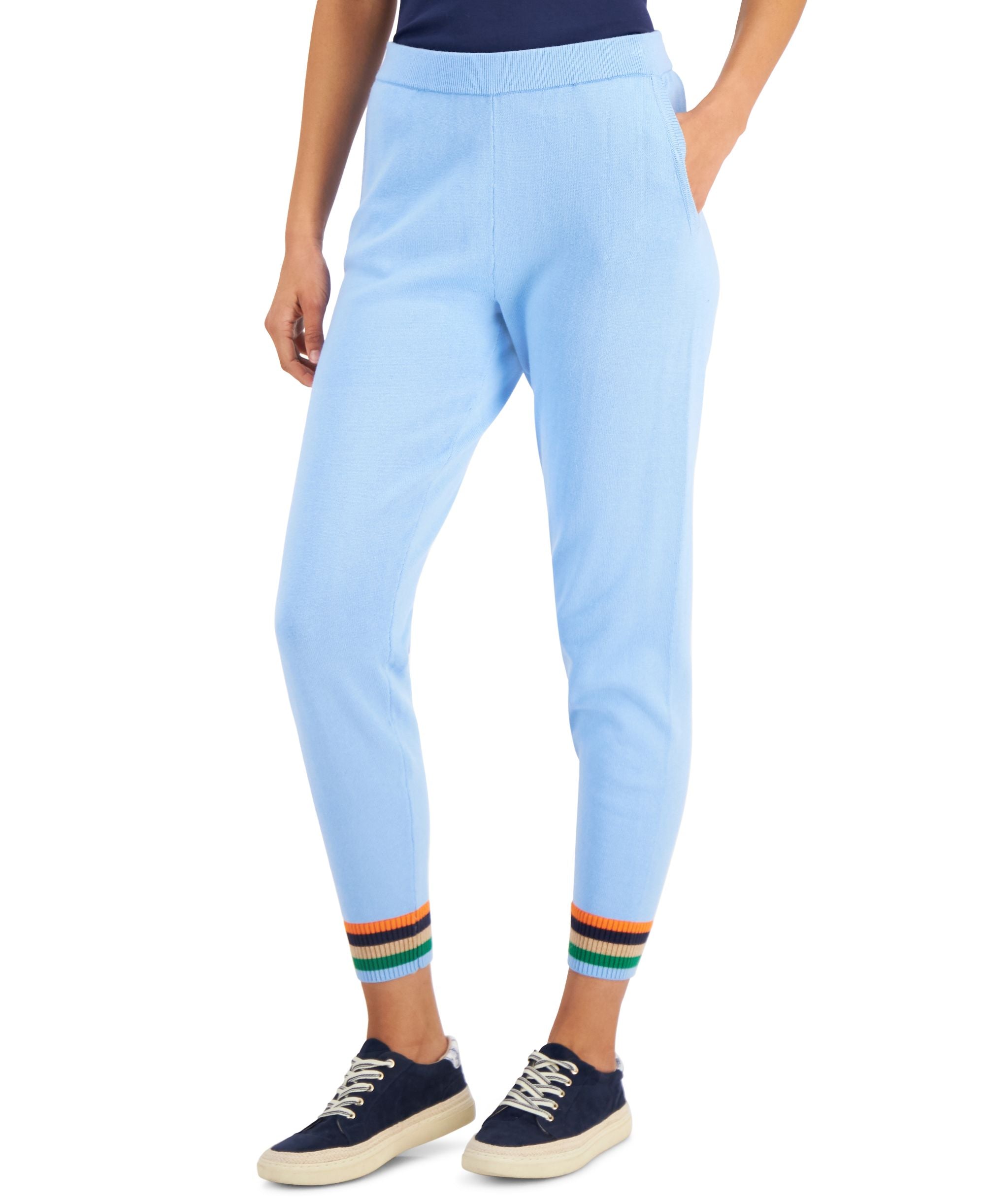 Charter Club Sweater Jogger Signature Pants