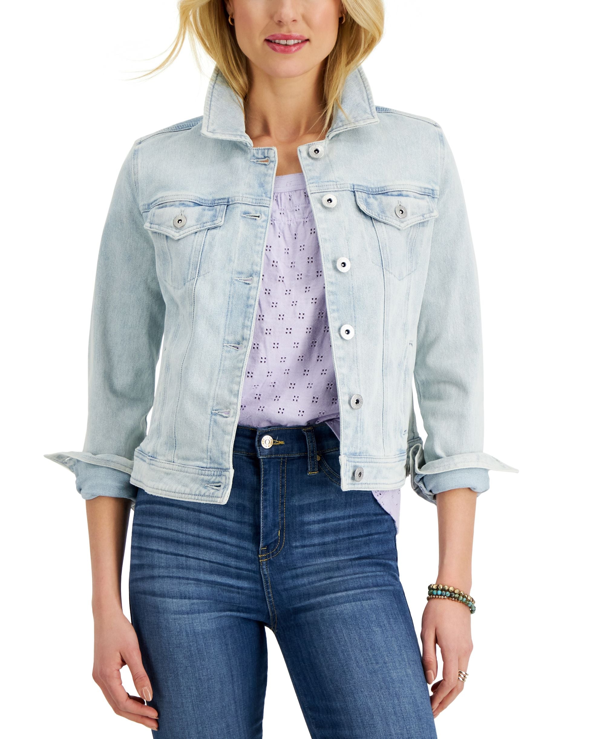 Style & Co Timeless Denim Jacket