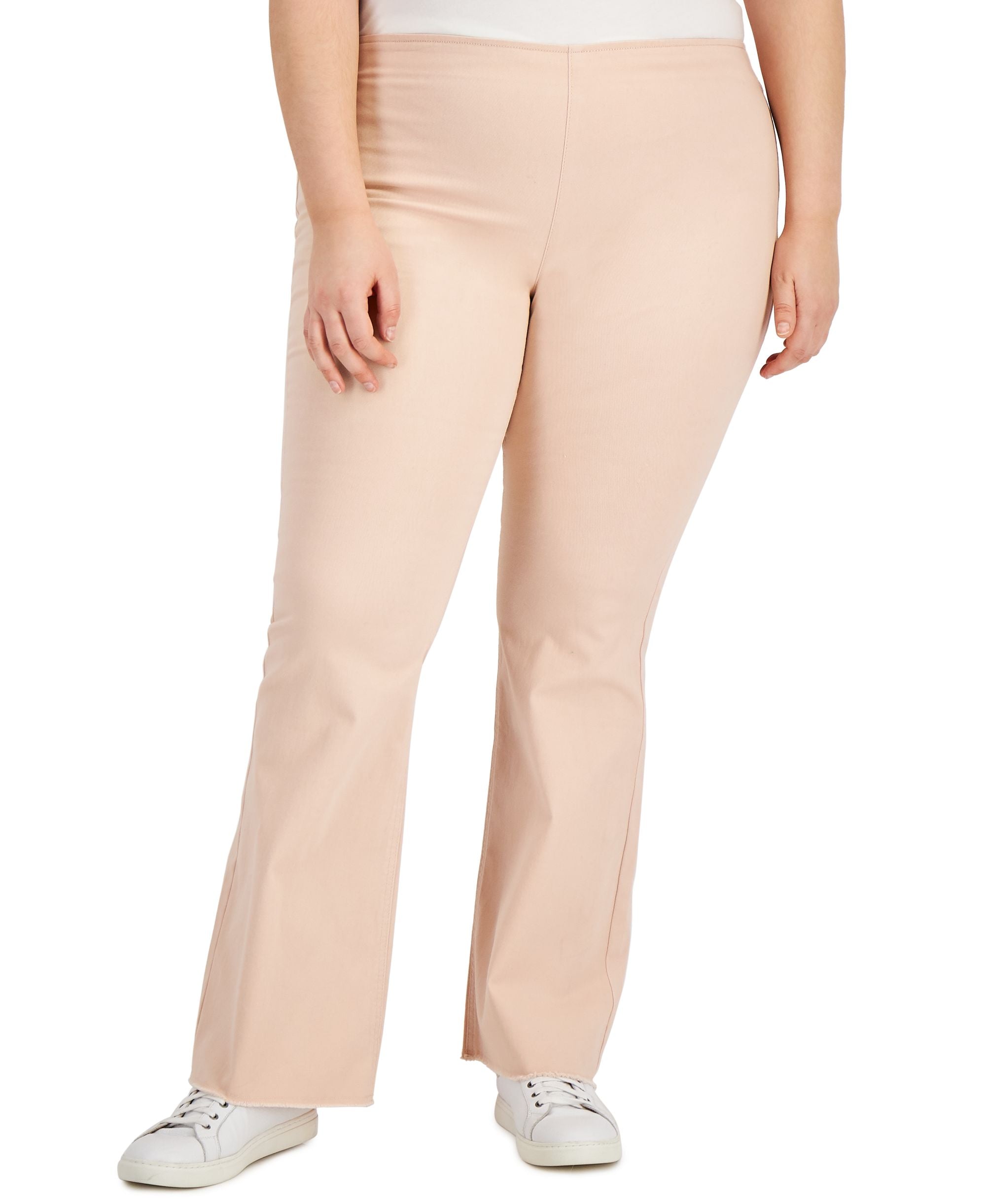 Tinseltown Modern Plus Size Comfort-Waist Flare Leg Premium Jeans