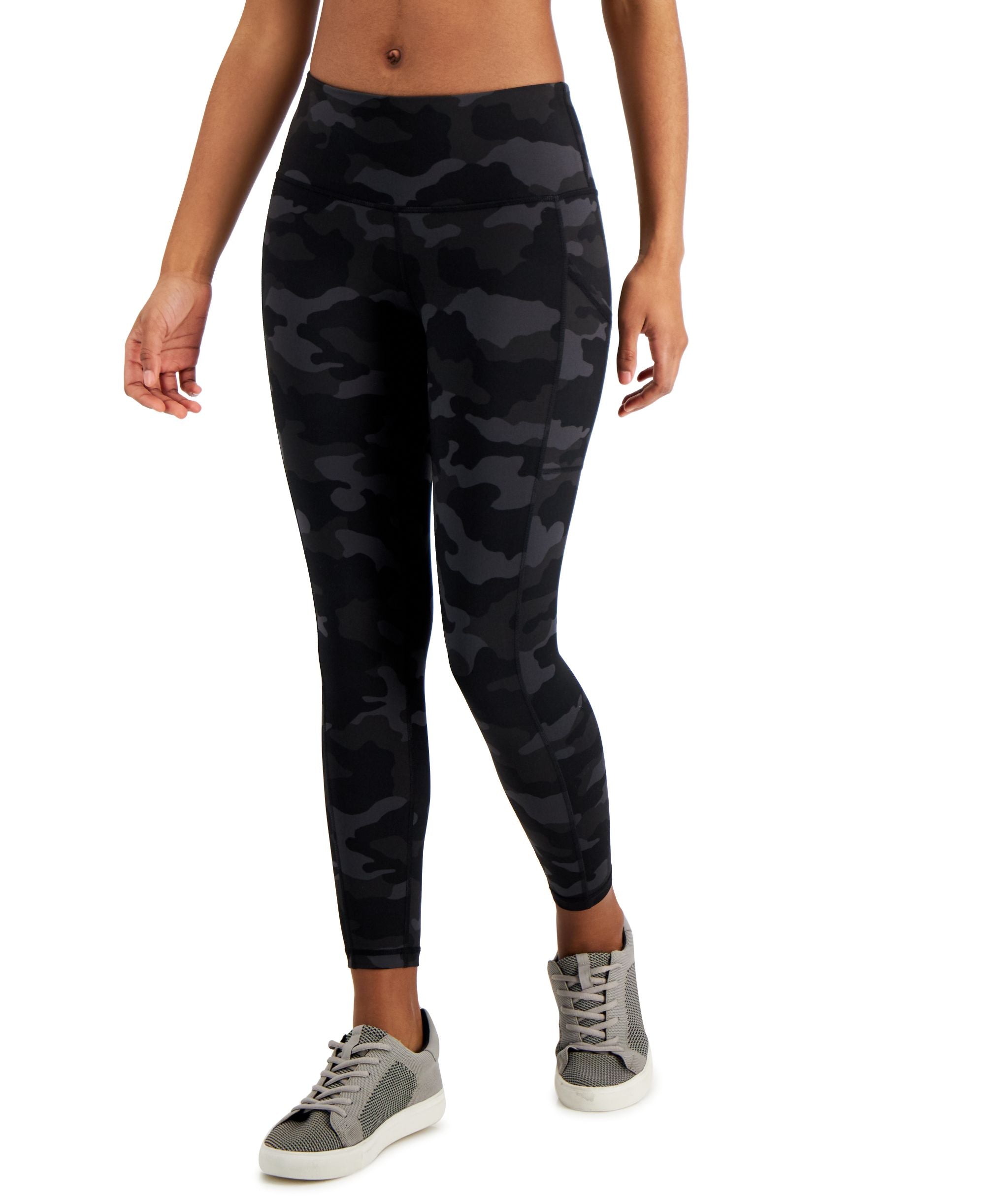 ID Ideology Womens Compression Performance 7/8 Ankle Leggings