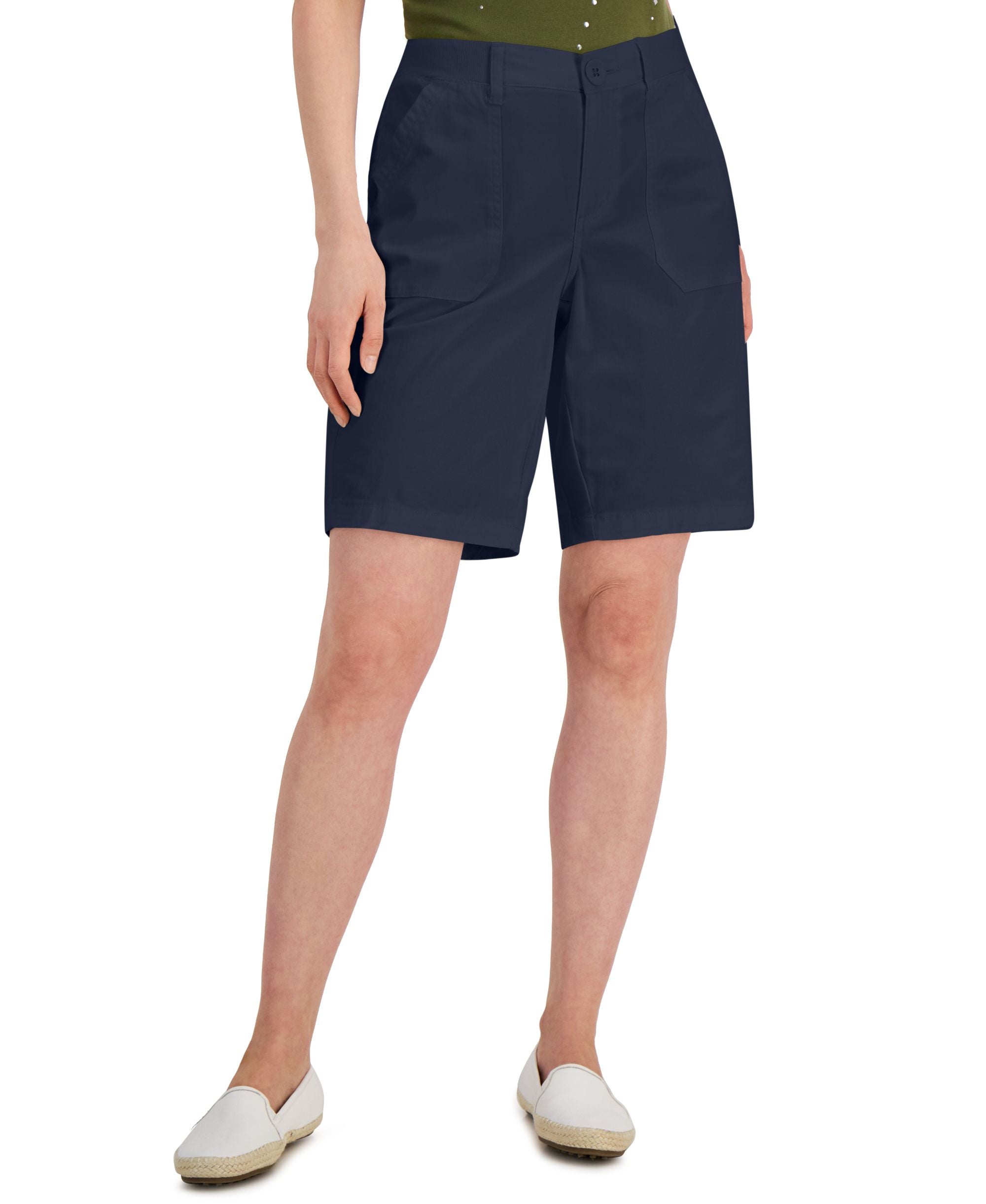 Karen Scott Womens Premium Shorts