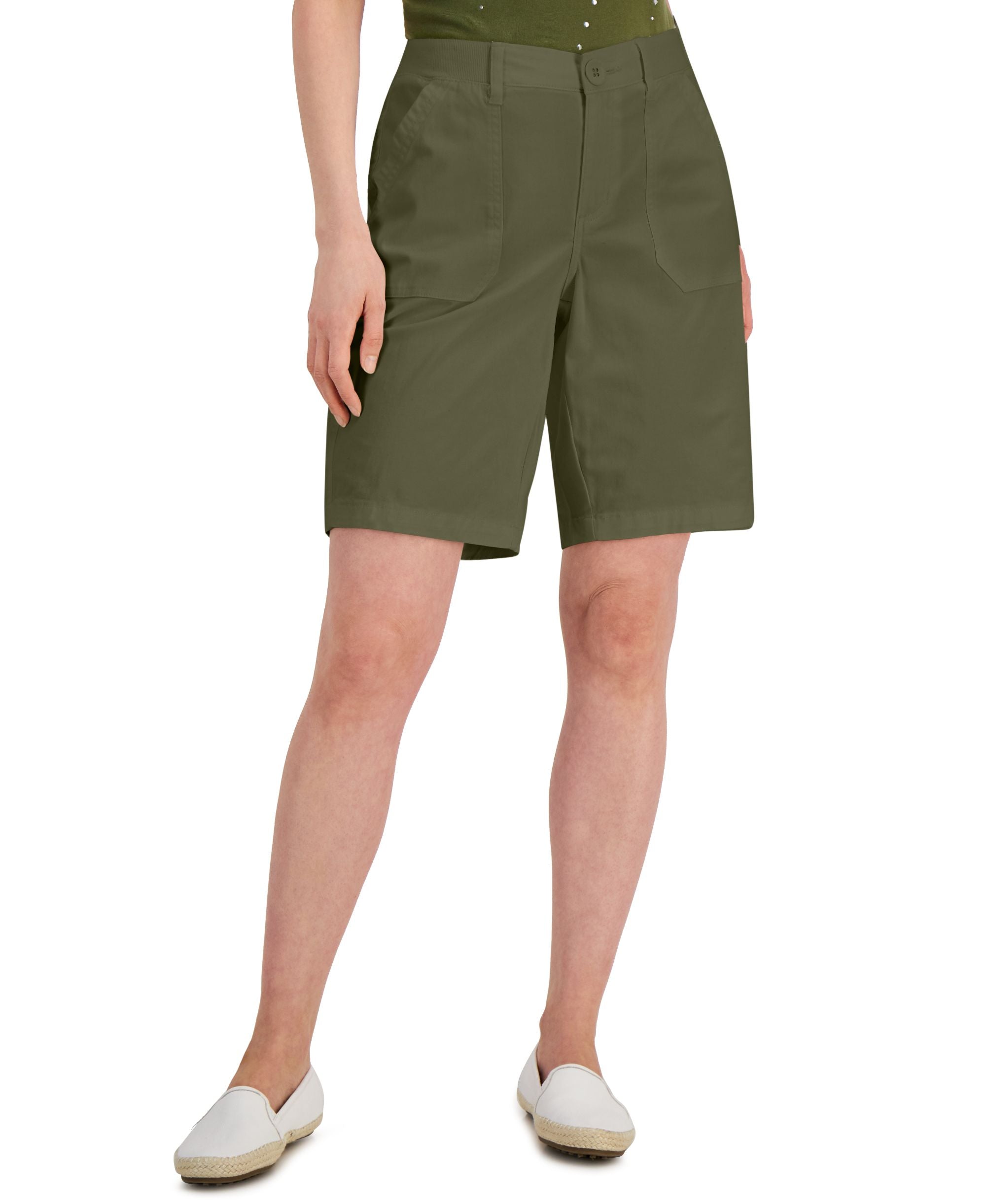 Karen Scott Womens Premium Shorts