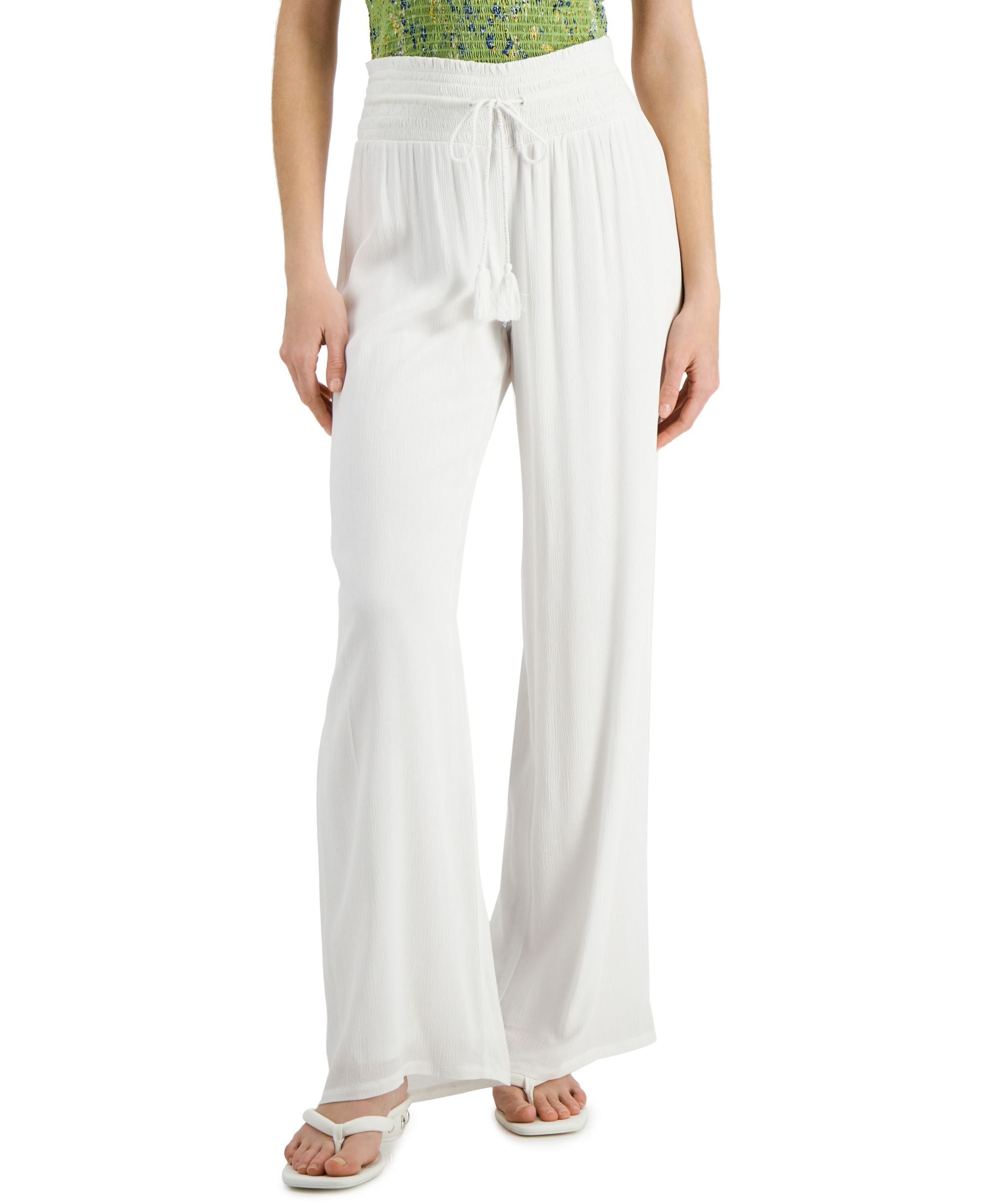 INC International Concepts Womens Adjustable drawstring waist Signature Pants