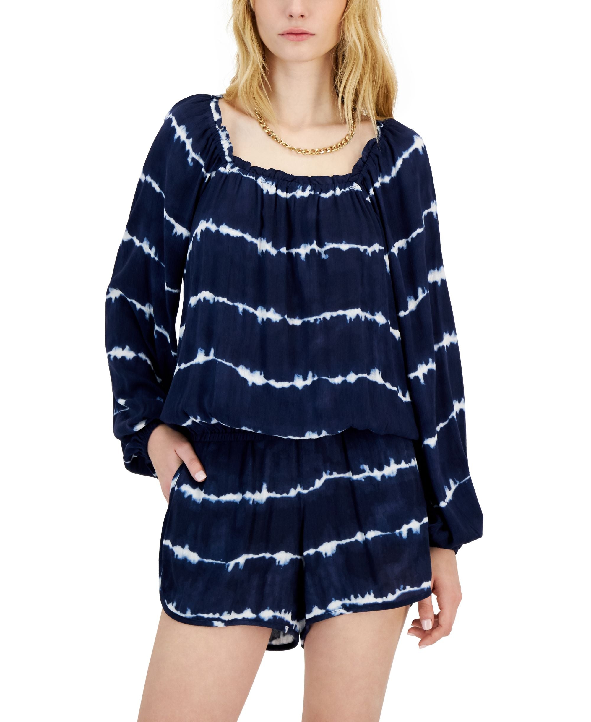 INC International Concepts Womens Square Neck Premium Top