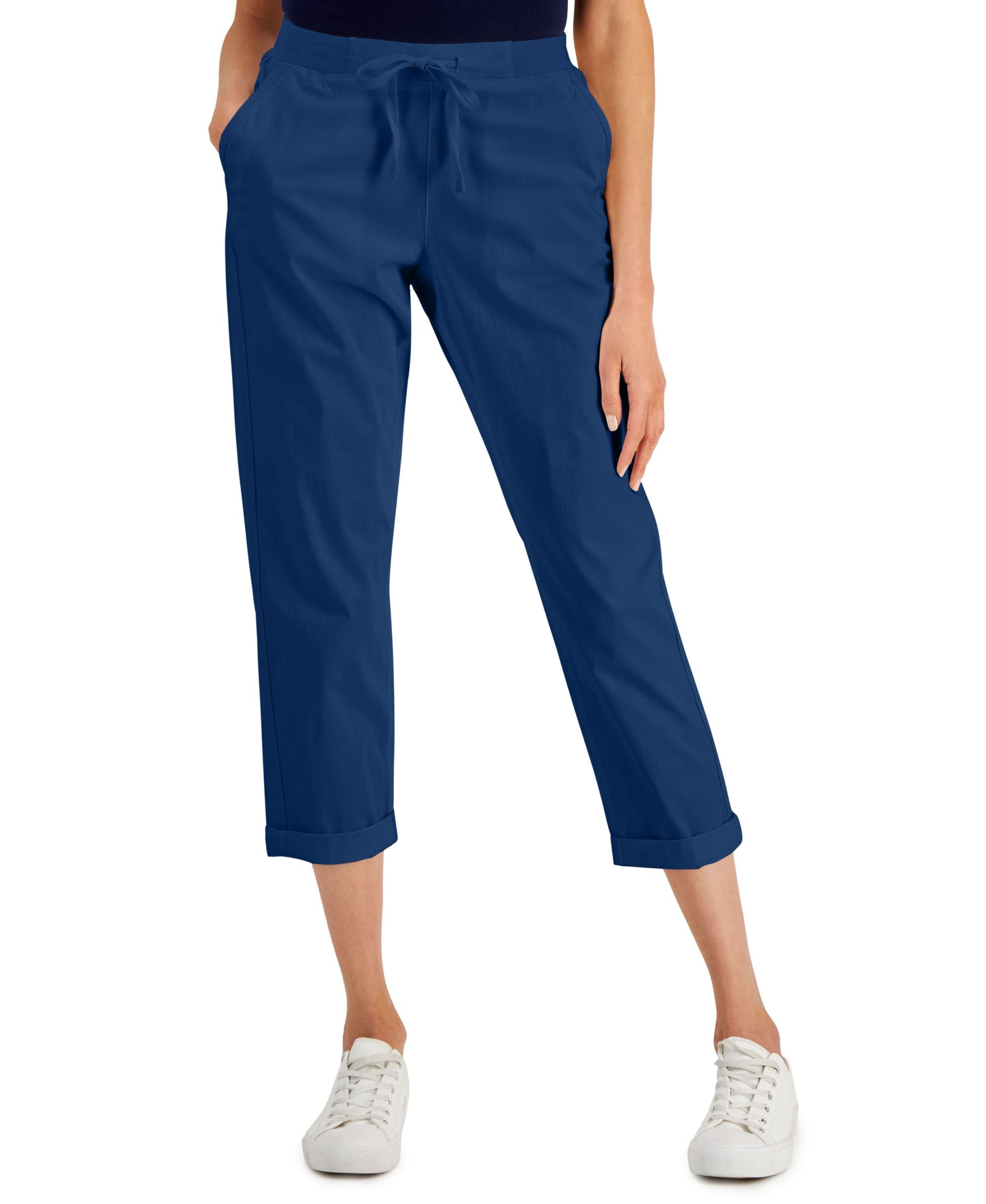 Women's Comfort-Waist Cuffed Signature Pants