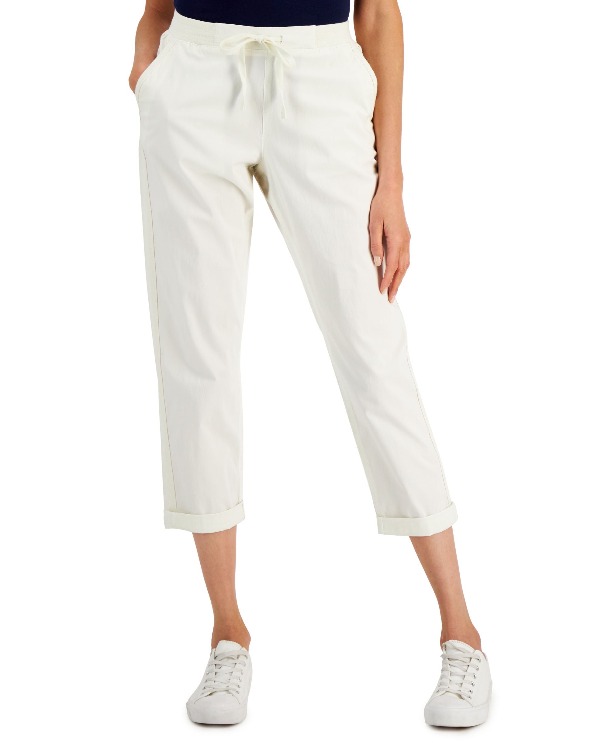 Women's Comfort-Waist Cuffed Signature Pants