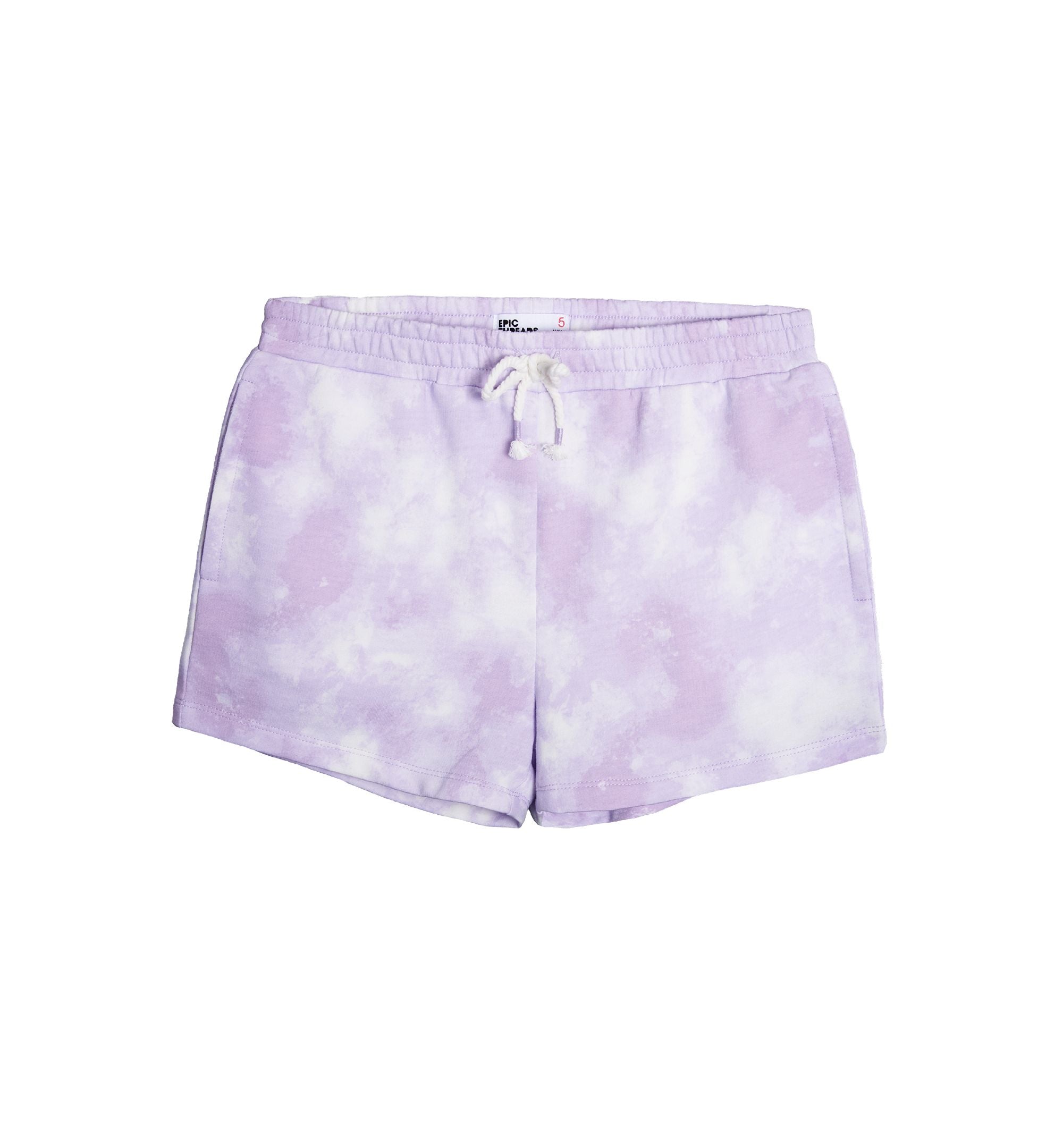 Toddler Girls Tie Dye Knit Premium Shorts