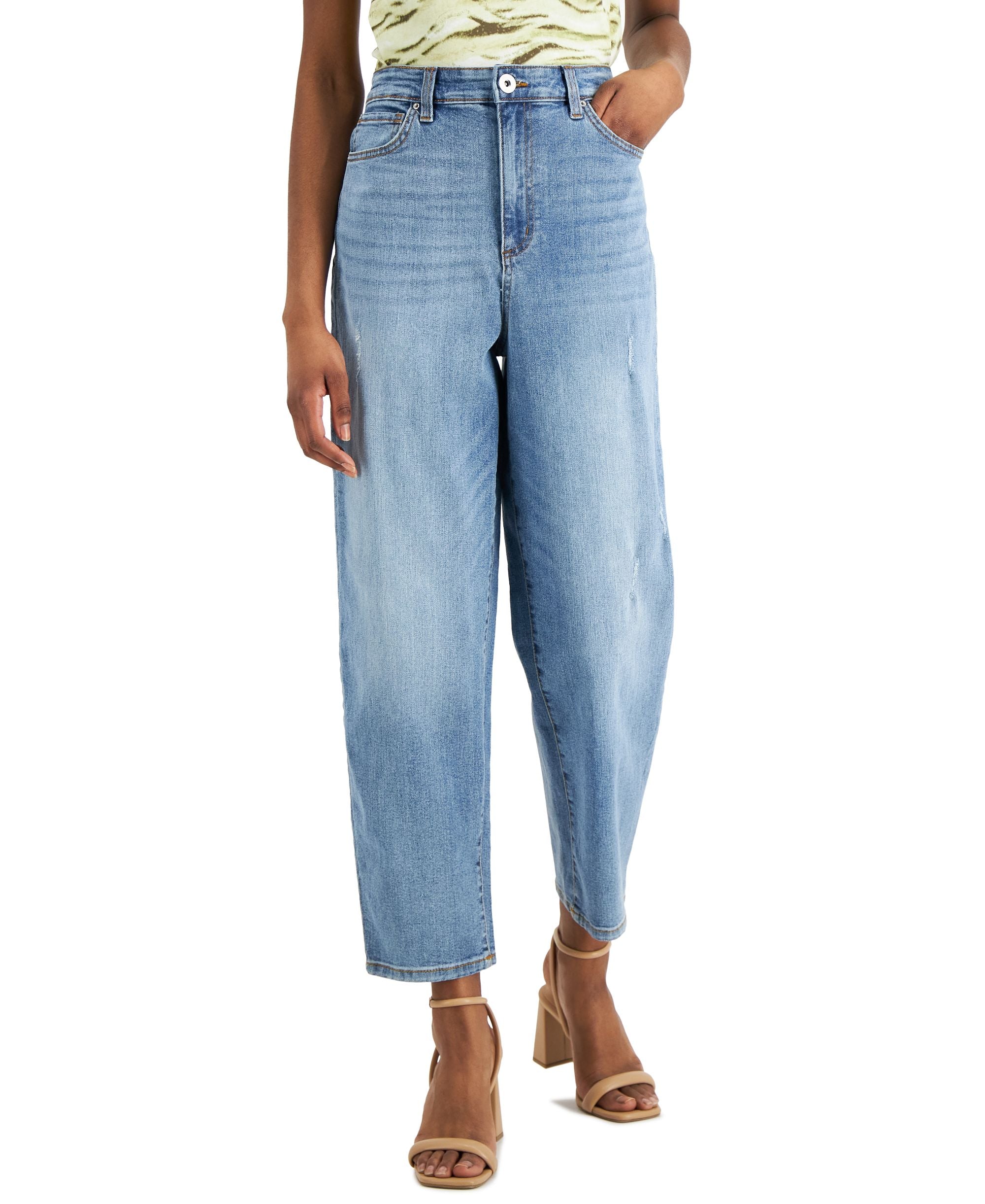 INC International Concepts High Rise Mom Premium Jeans