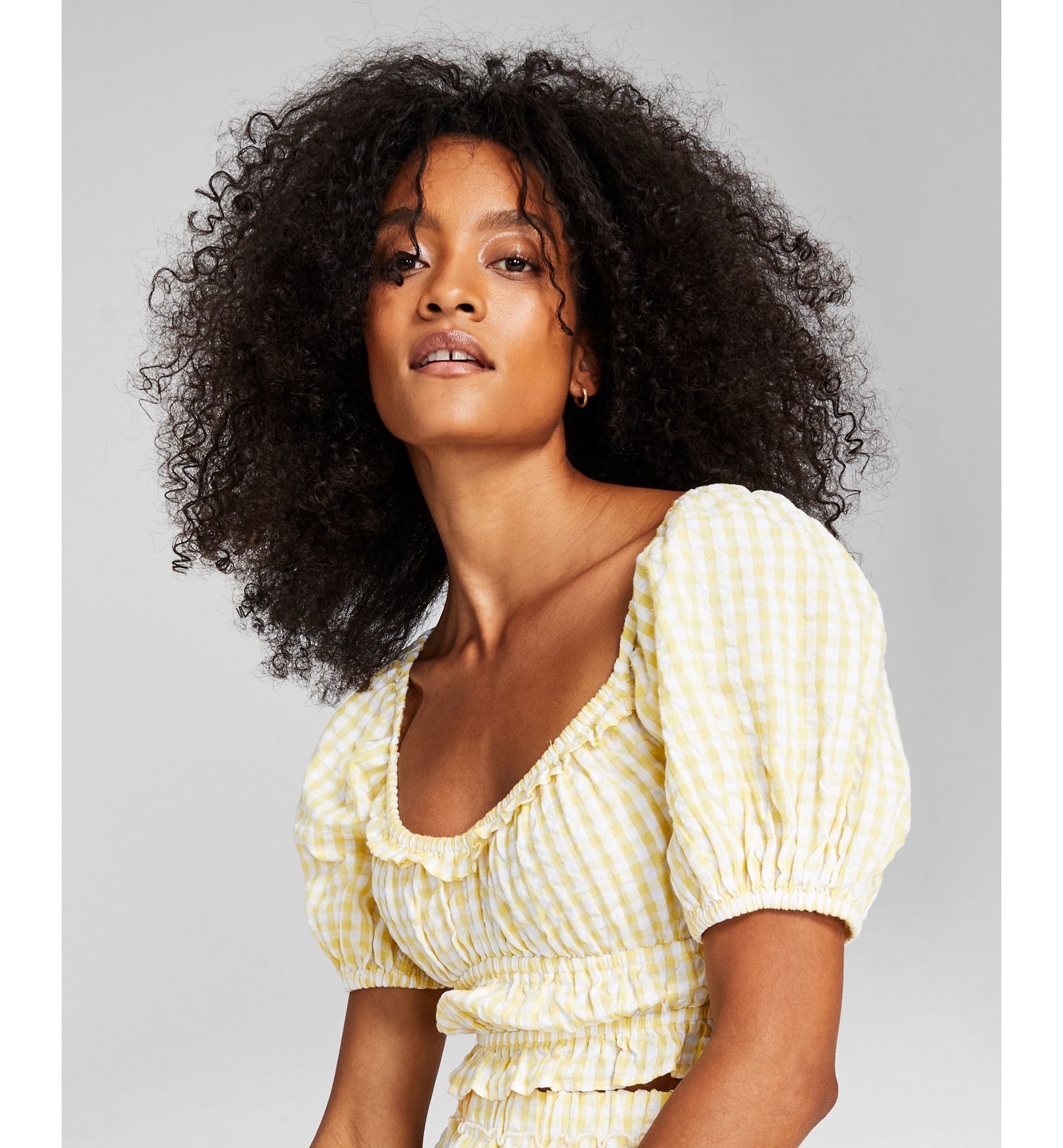 Now This Womens Cotton Crop Premium Top