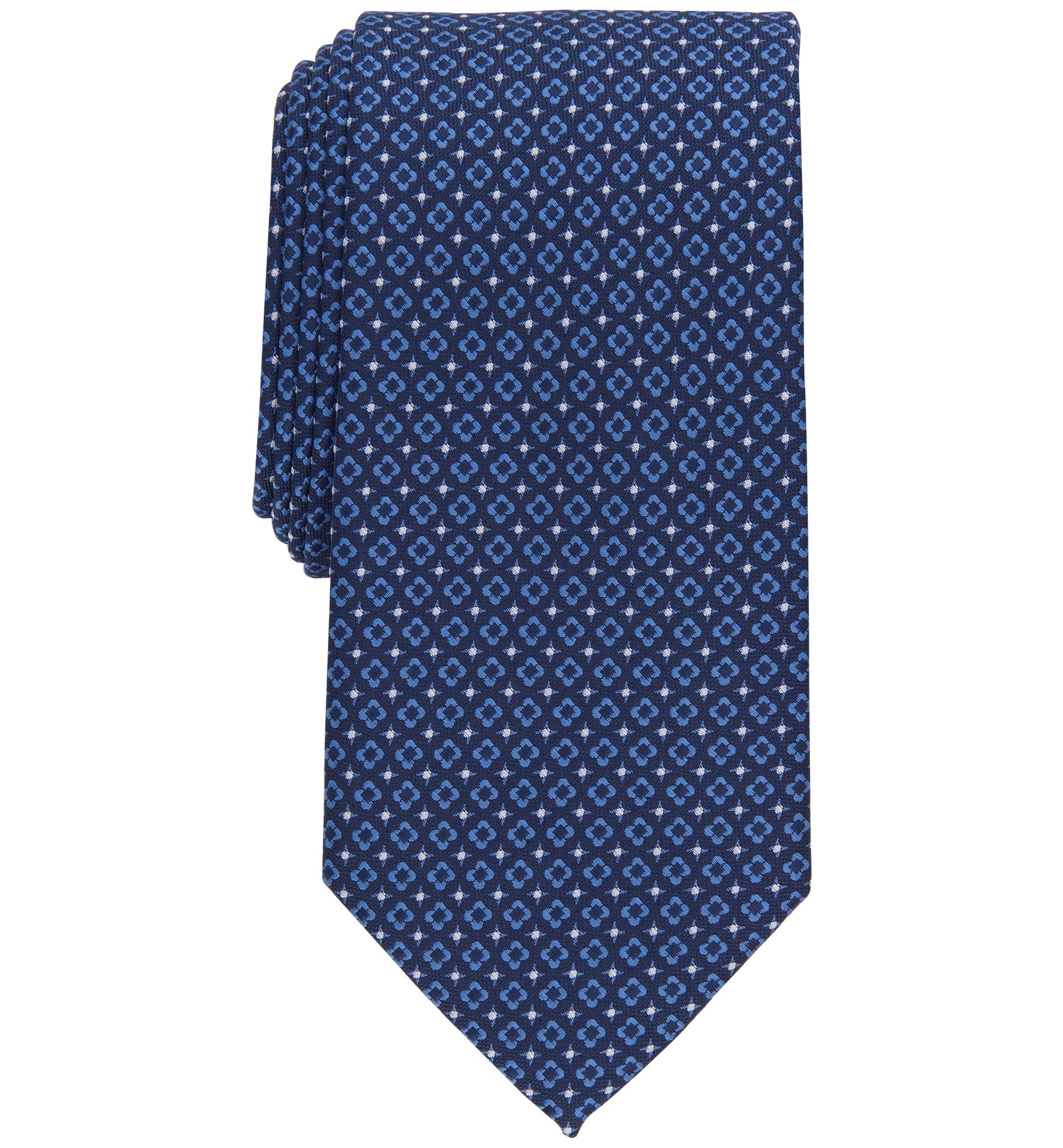 Men's Timeless Floral Medallion Neat Tie
