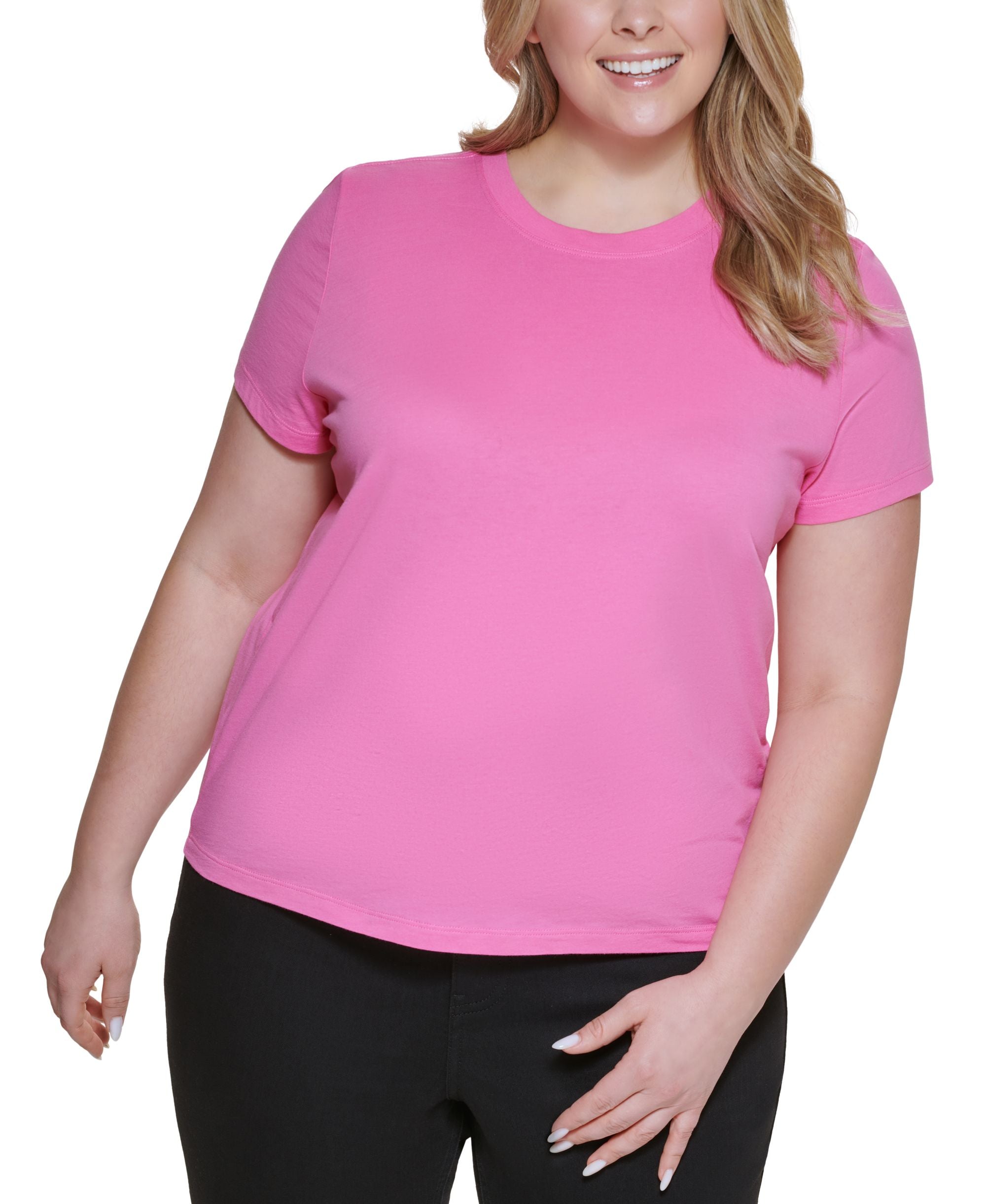 Calvin Klein Premium Jeans Modern Plus Size Boxy Fit T-Modern Shirt