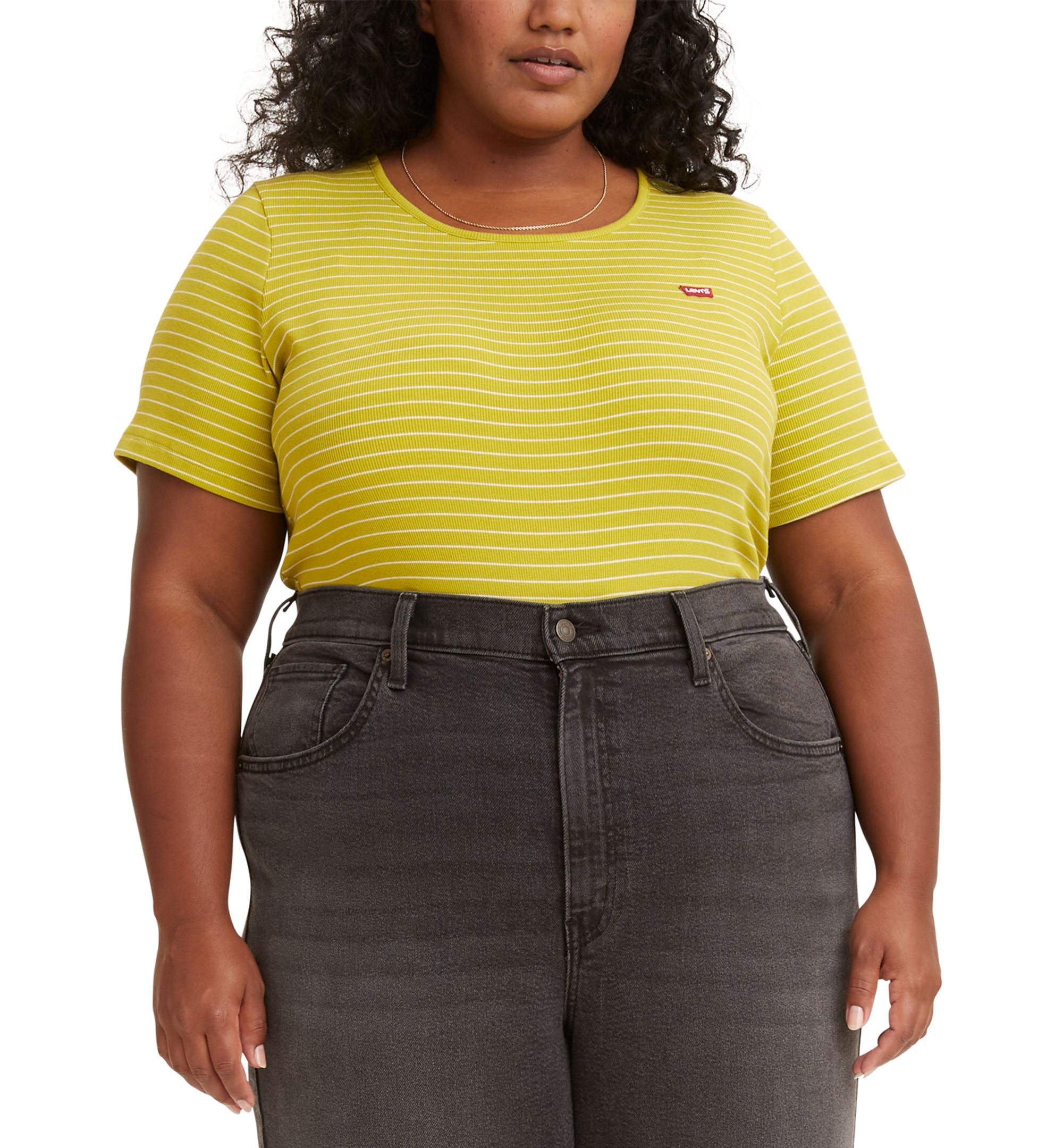 Levis Modern Plus Size Short-Sleeve Honey T-Modern Shirt