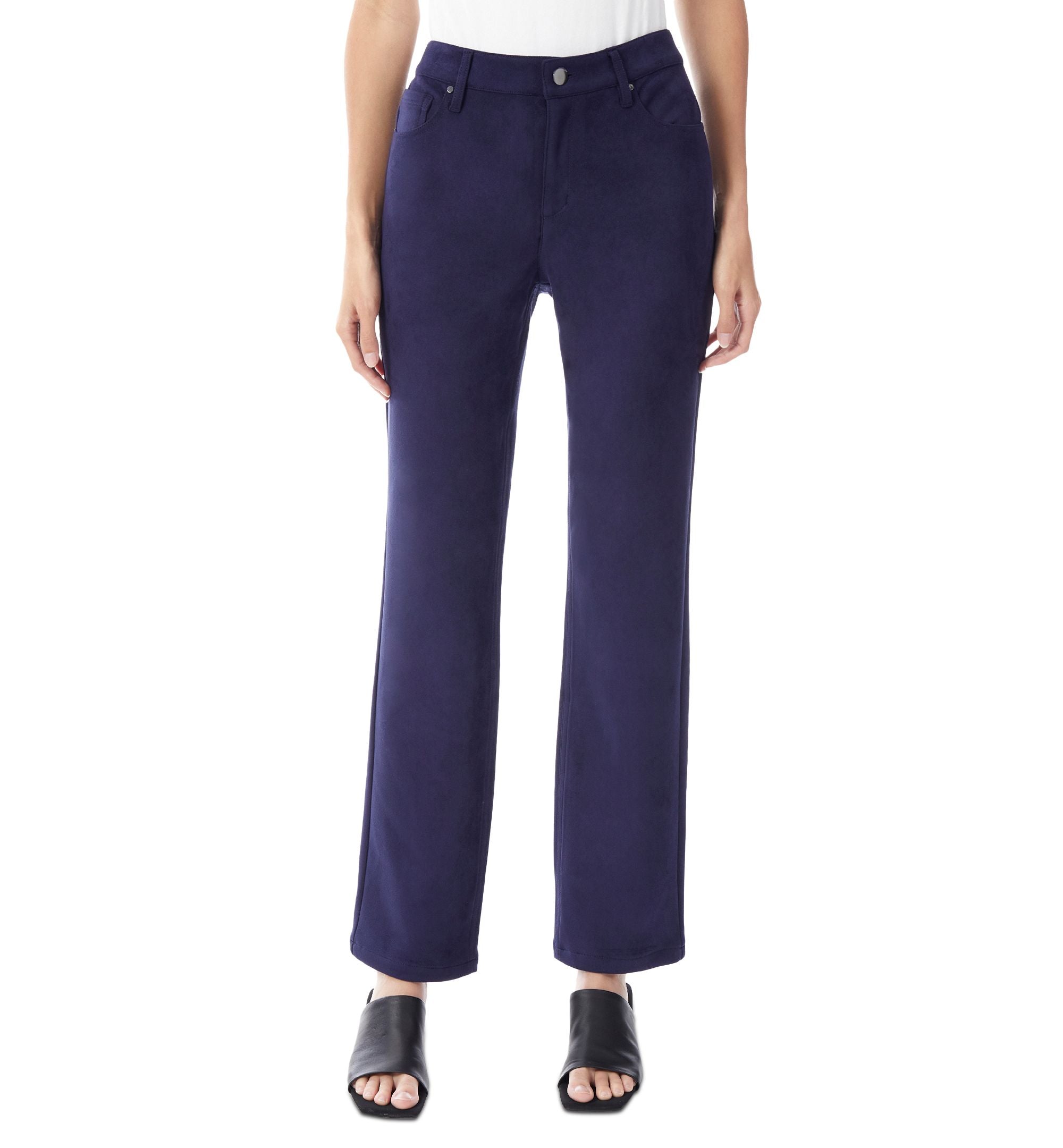 Jones New York Five Pocket Straight-Cut Signature Pants