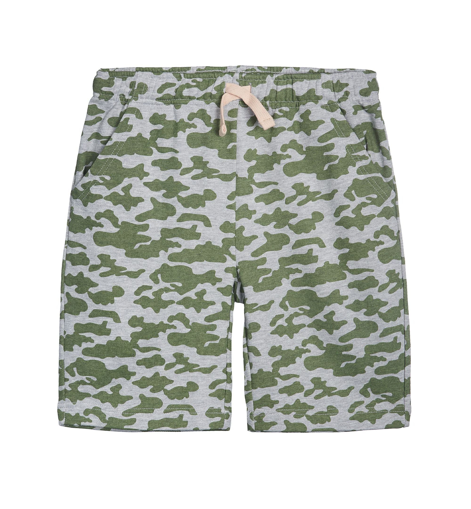 Epic Threads Big Boys Camo Fleece Knit Premium Shorts