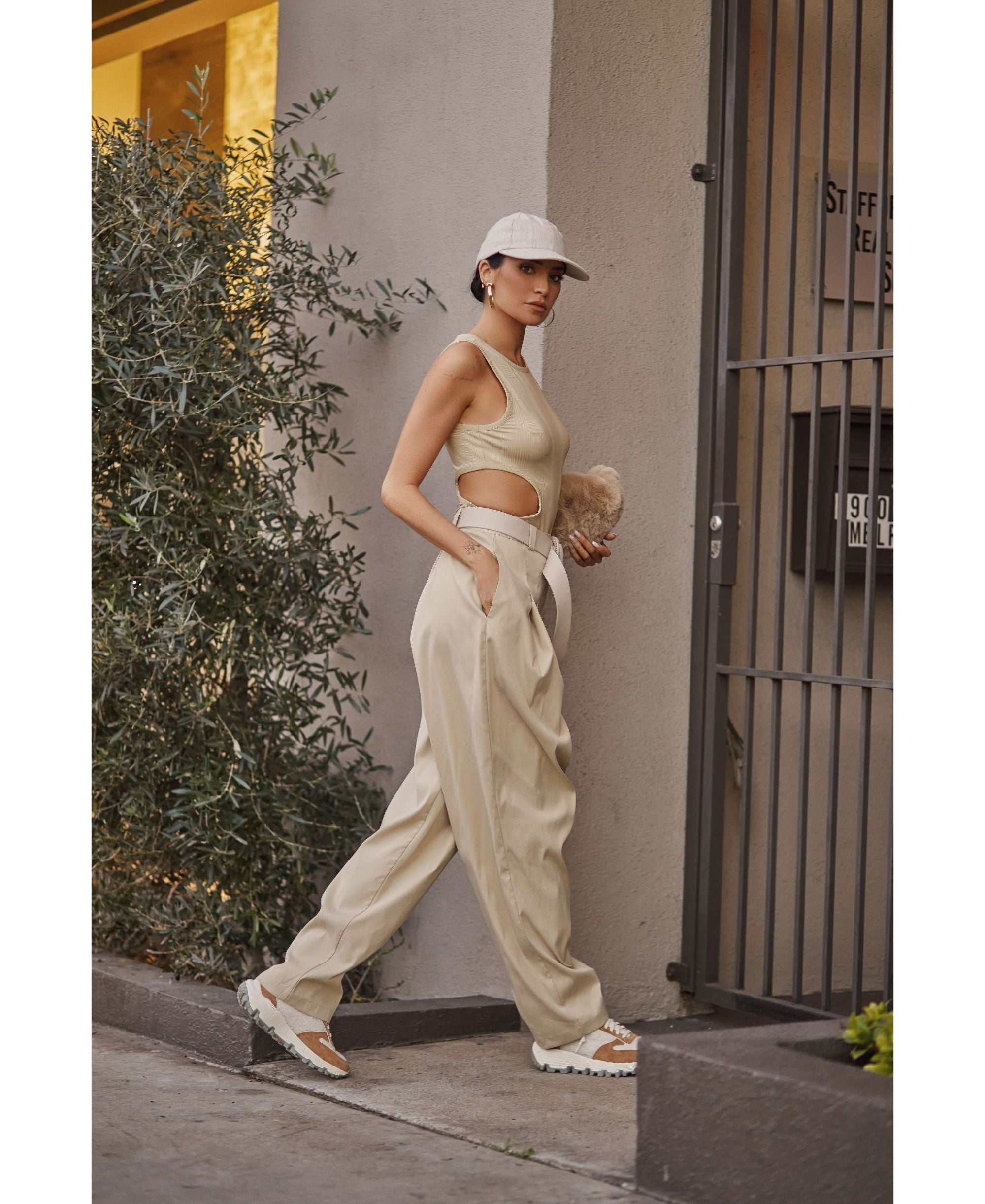 Bar III Nicole Williams English Wide-Leg Signature Pants