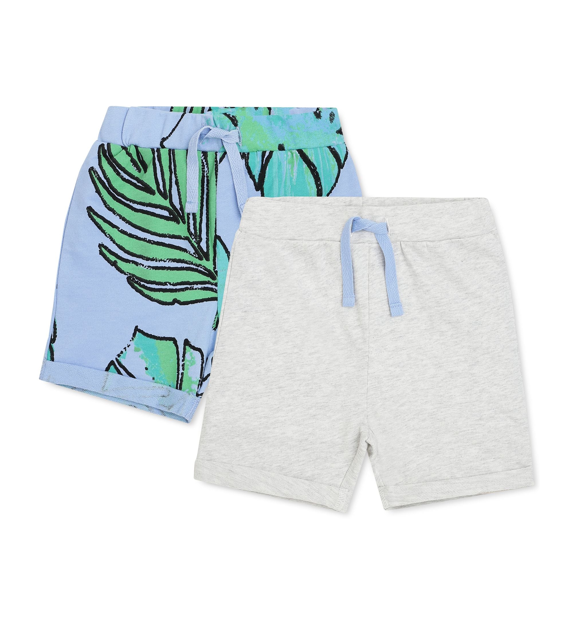 Earth By Art Eden Baby Boys 2 Pk. Mix Match Premium Shorts