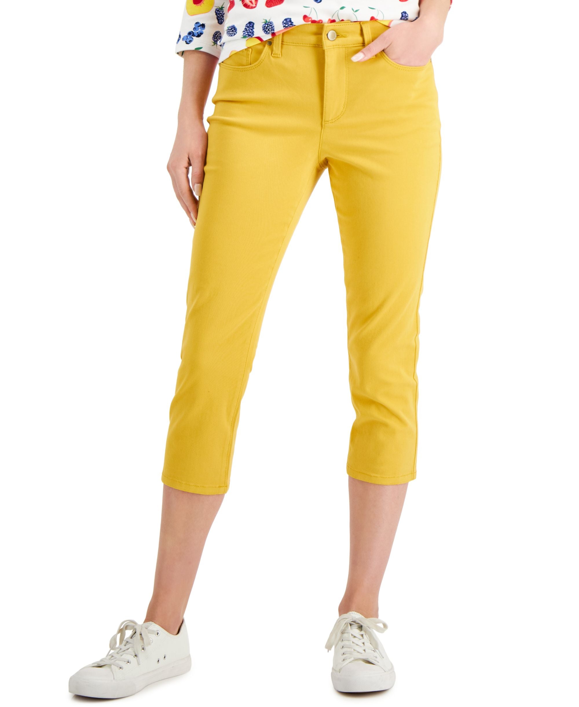 Women's Tummy Control Bristol Capri-Length Premium Jeans