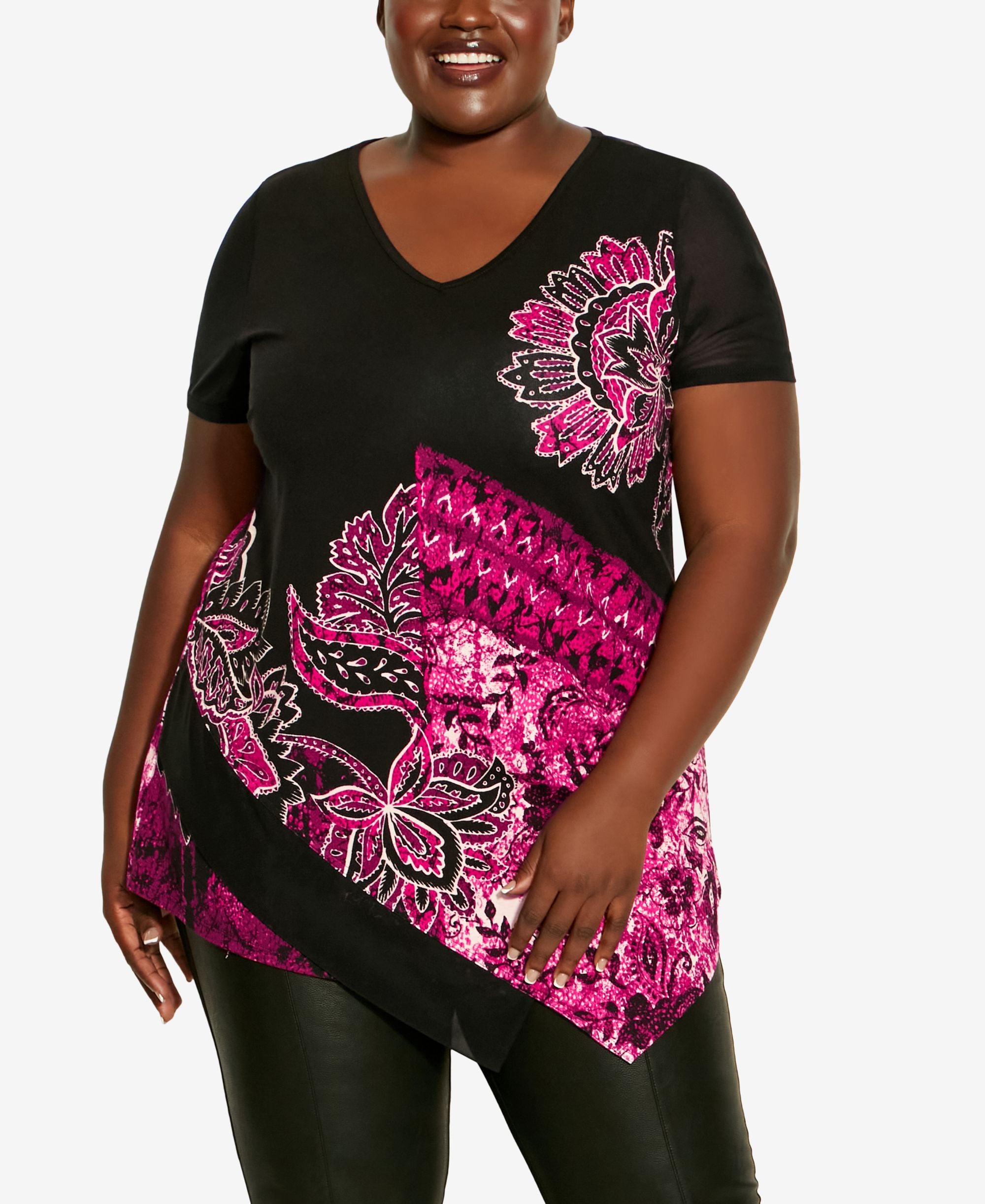 Plus Size Norton Tunic Premium Top
