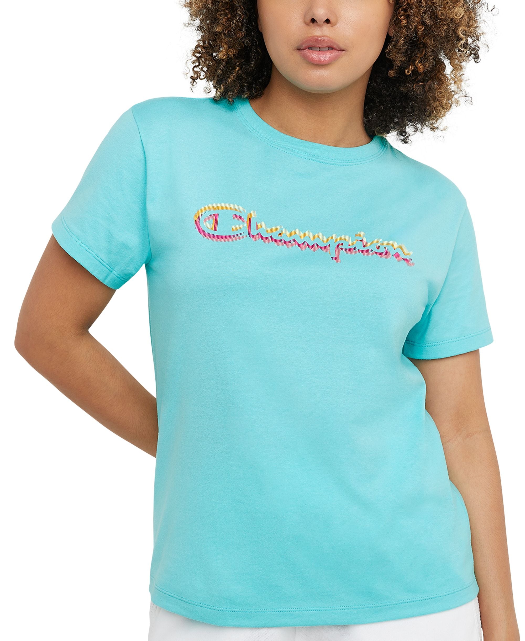 Champion Womens Timeless Logo T-Modern Shirt
