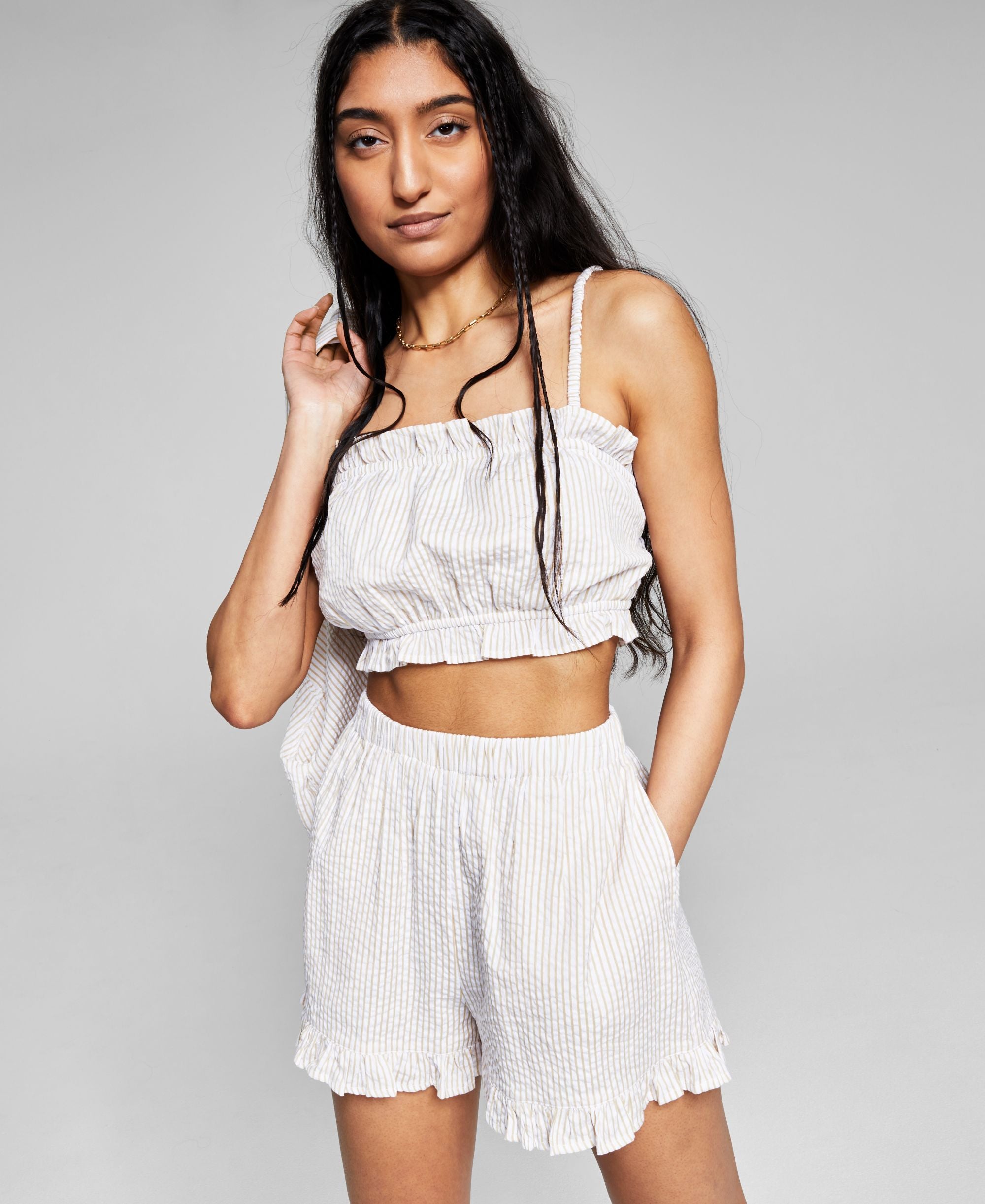 Women's Cotton Crop Premium Top