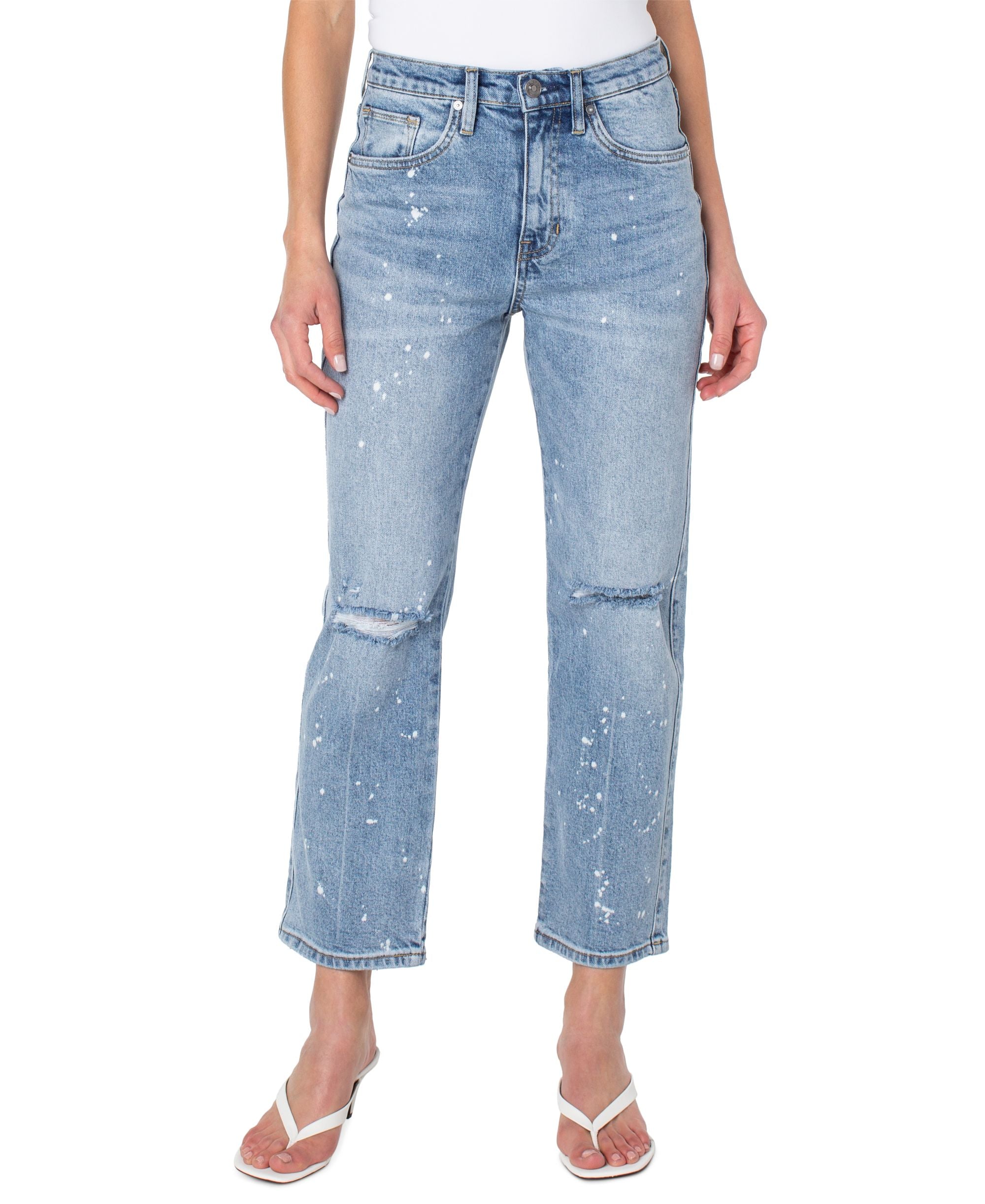 Earnest Sewn High Rise Ankle Premium Jeans