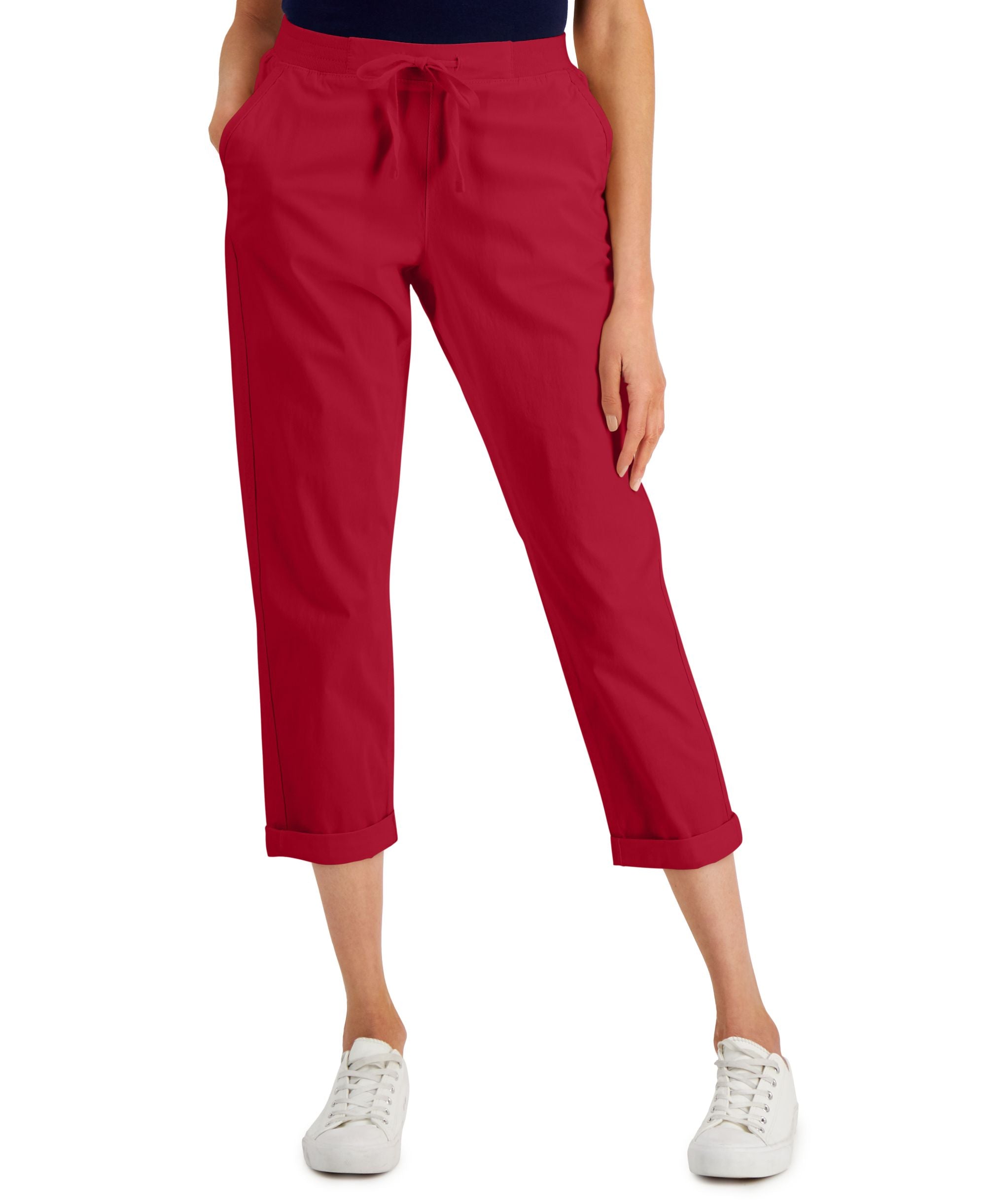 Women's Comfort-Waist Cuffed Signature Pants