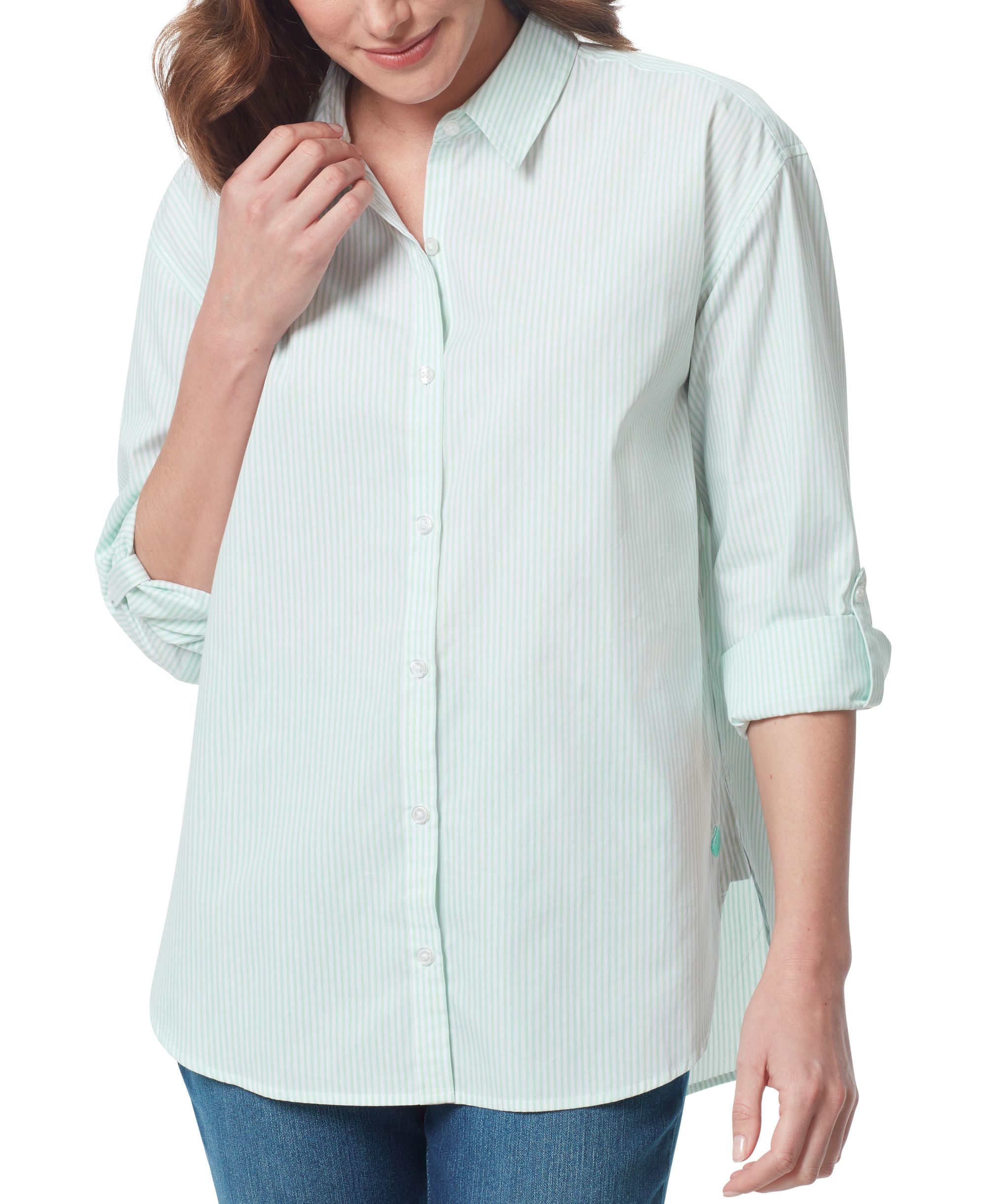 Women's Amanda Button-Front Modern Shirt