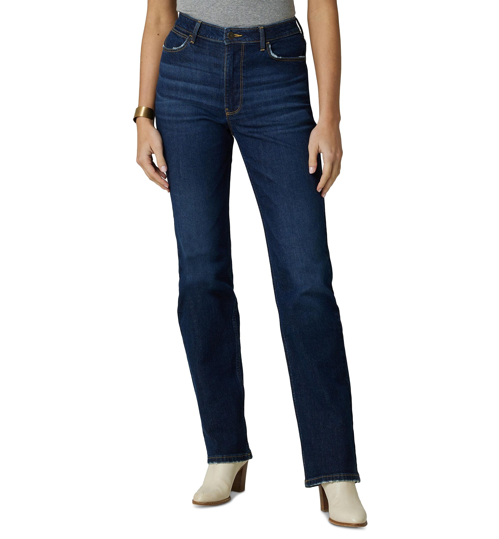 Wrangler Womens Straight-Cut Premium Jeans