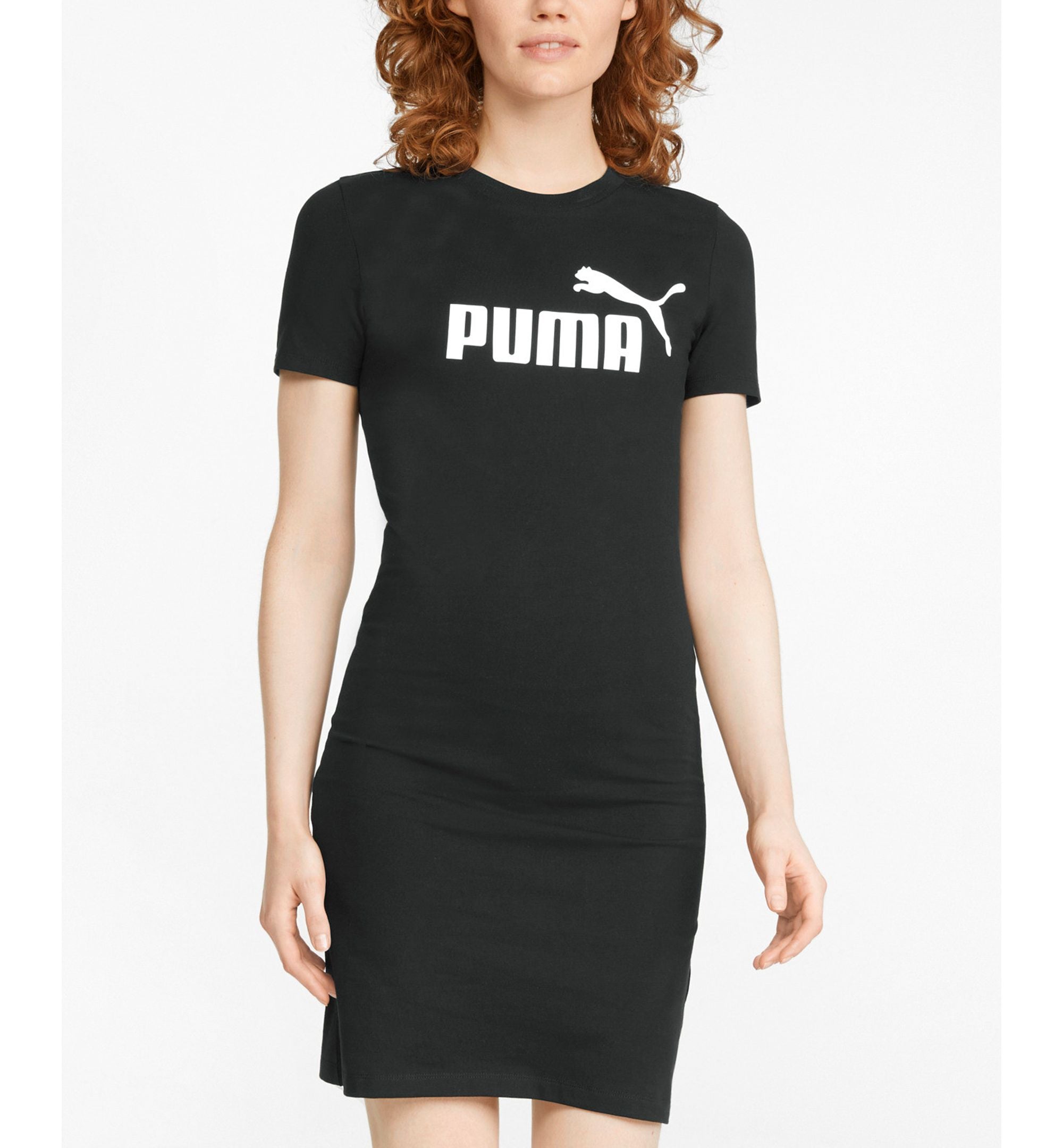 Women's Essentials Slim-Cut Graphic T-Modern Shirt Dress