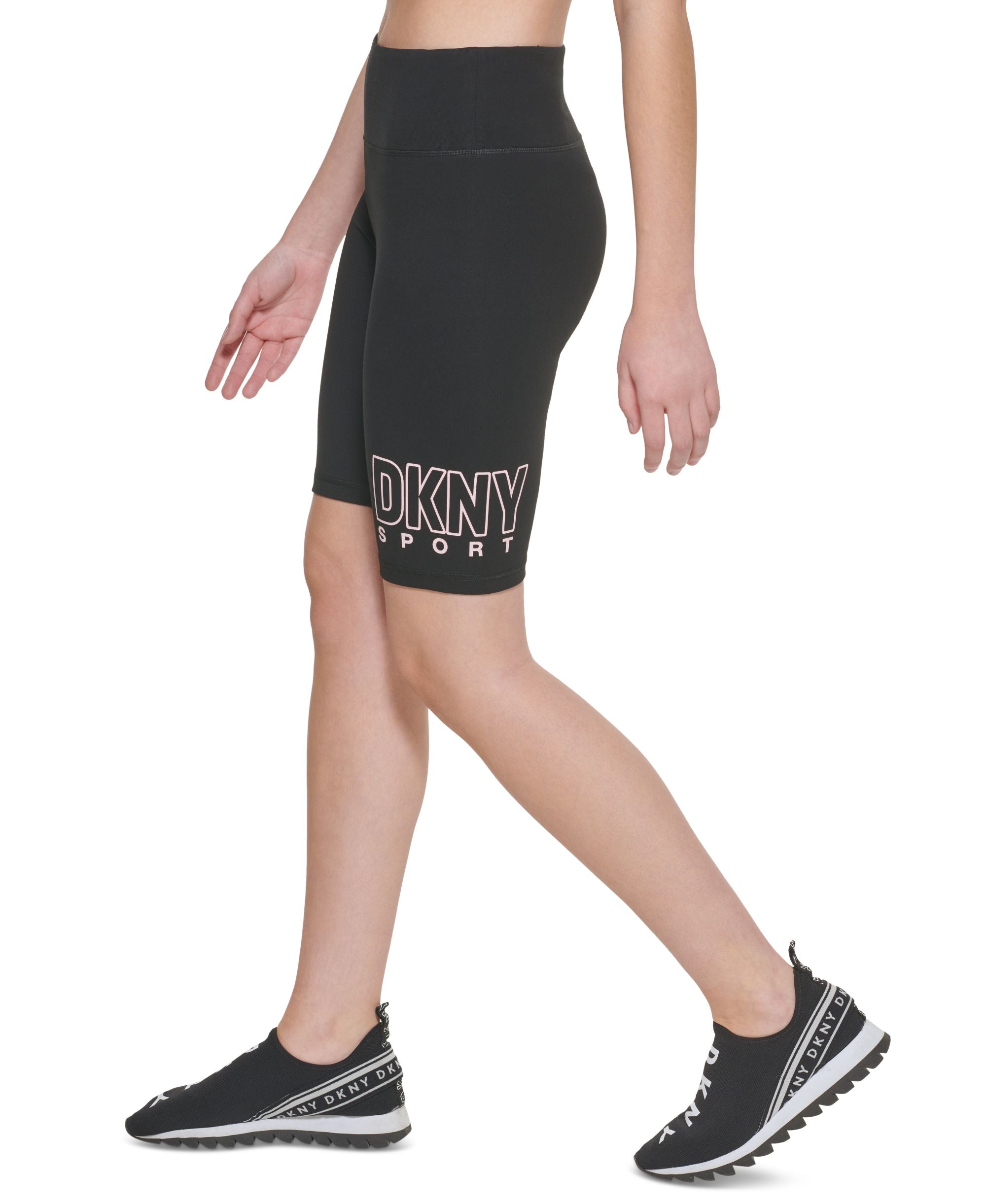 DKNY Sport Womens High Waist Bike Premium Shorts