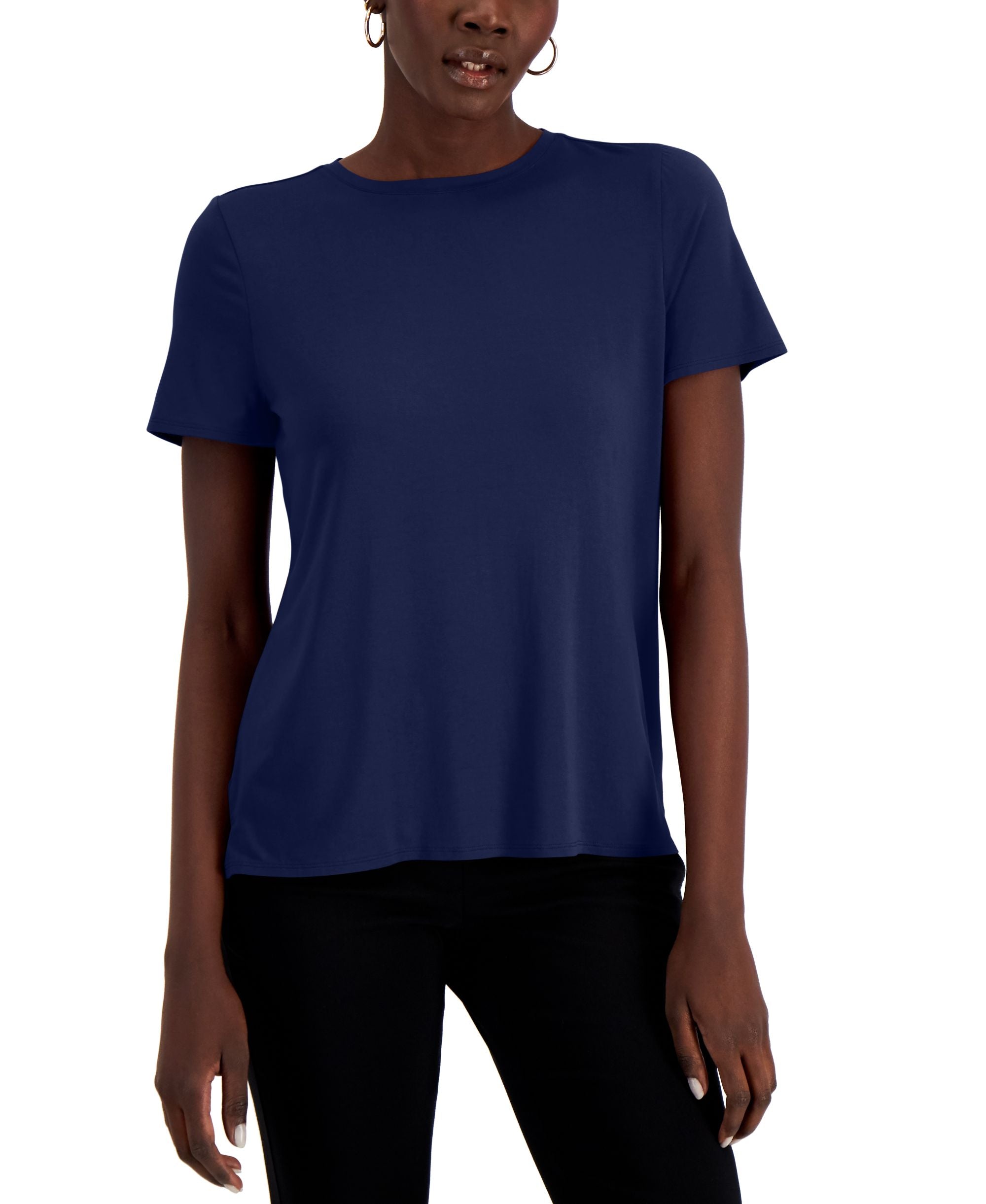 Alfani Crewneck T-Modern Shirt