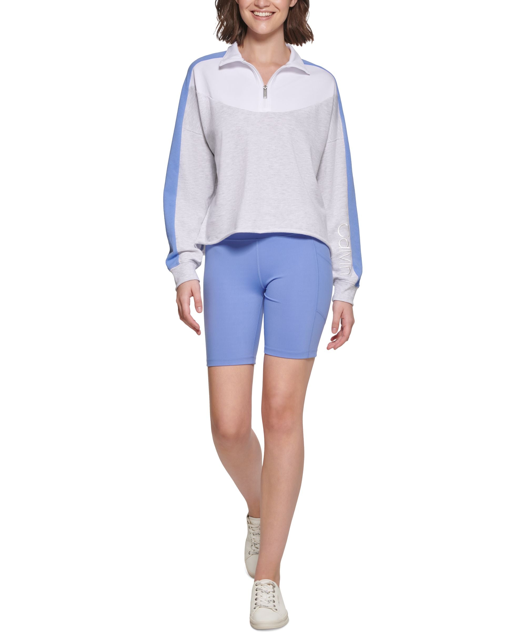 Calvin Klein Performance Womens High Waisted Bike Premium Shorts