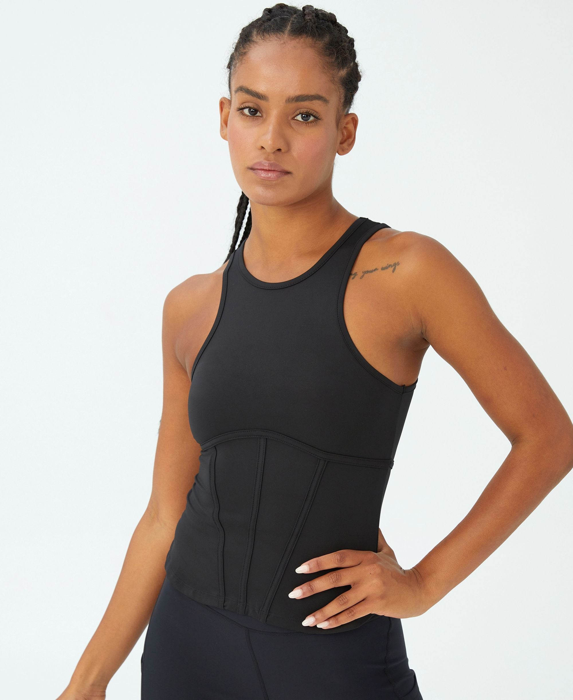 Cotton On Body Womens Contouring Bustier Tank Premium Top
