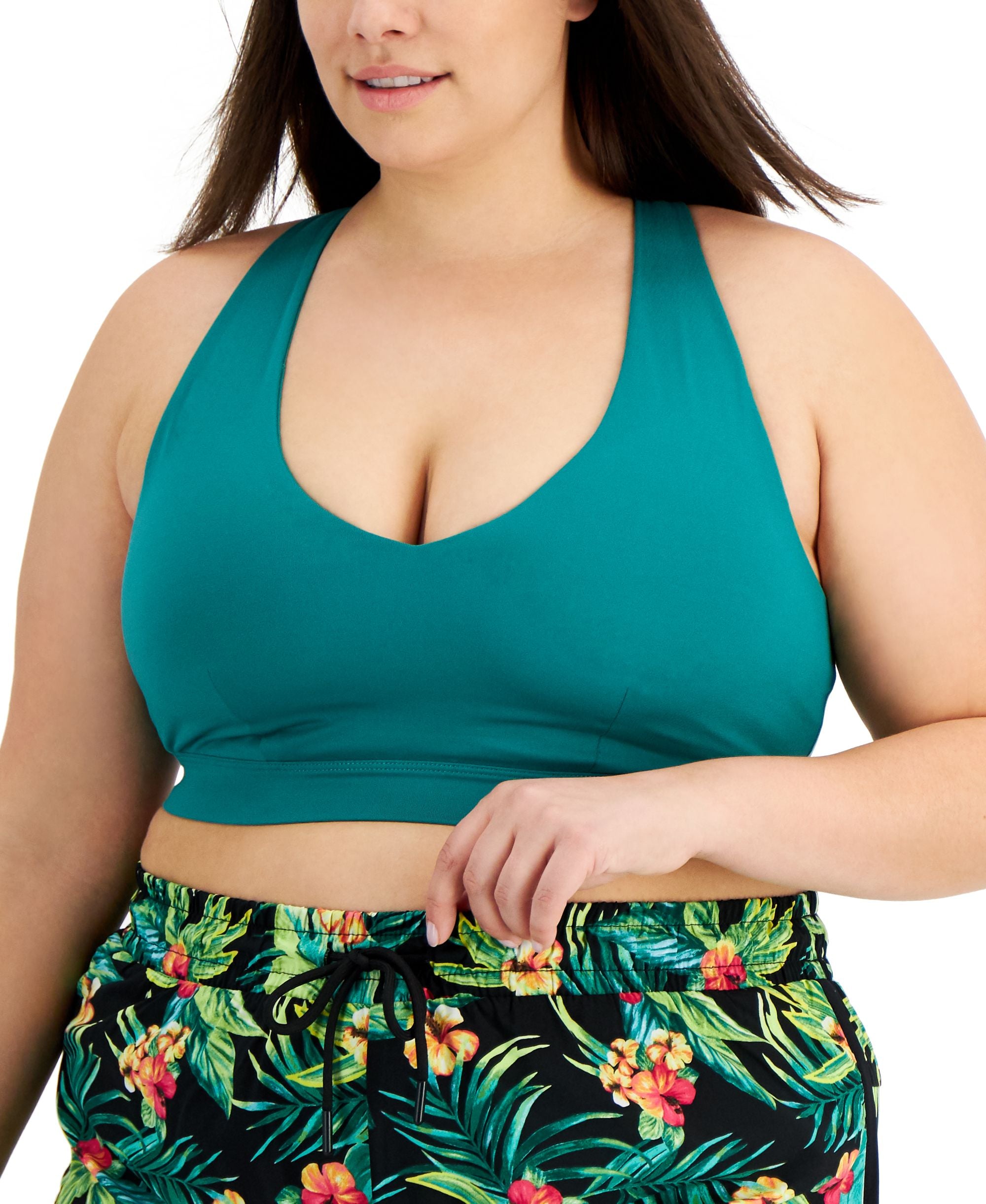 ID Ideology Plus Size Match Set Sports Bra
